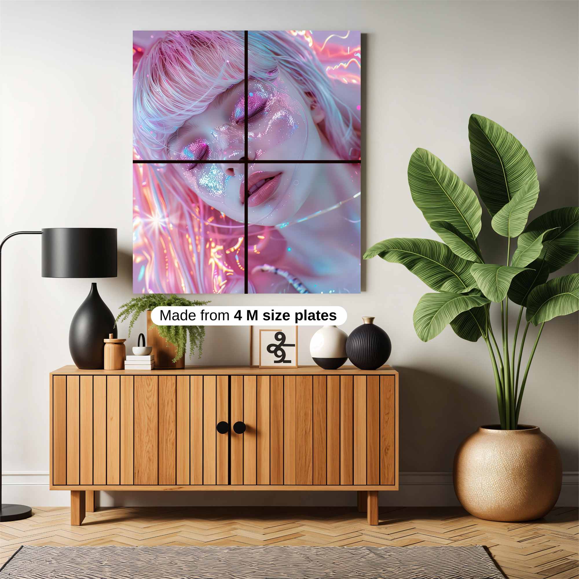 Glitter Dream Safe Wall Magnetic / M