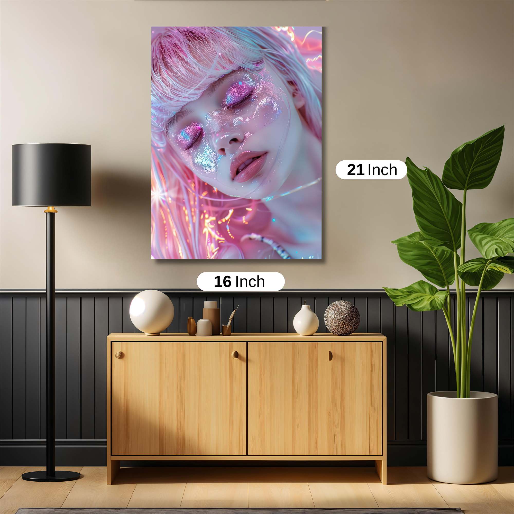 Glitter Dream Safe Wall Magnetic / M