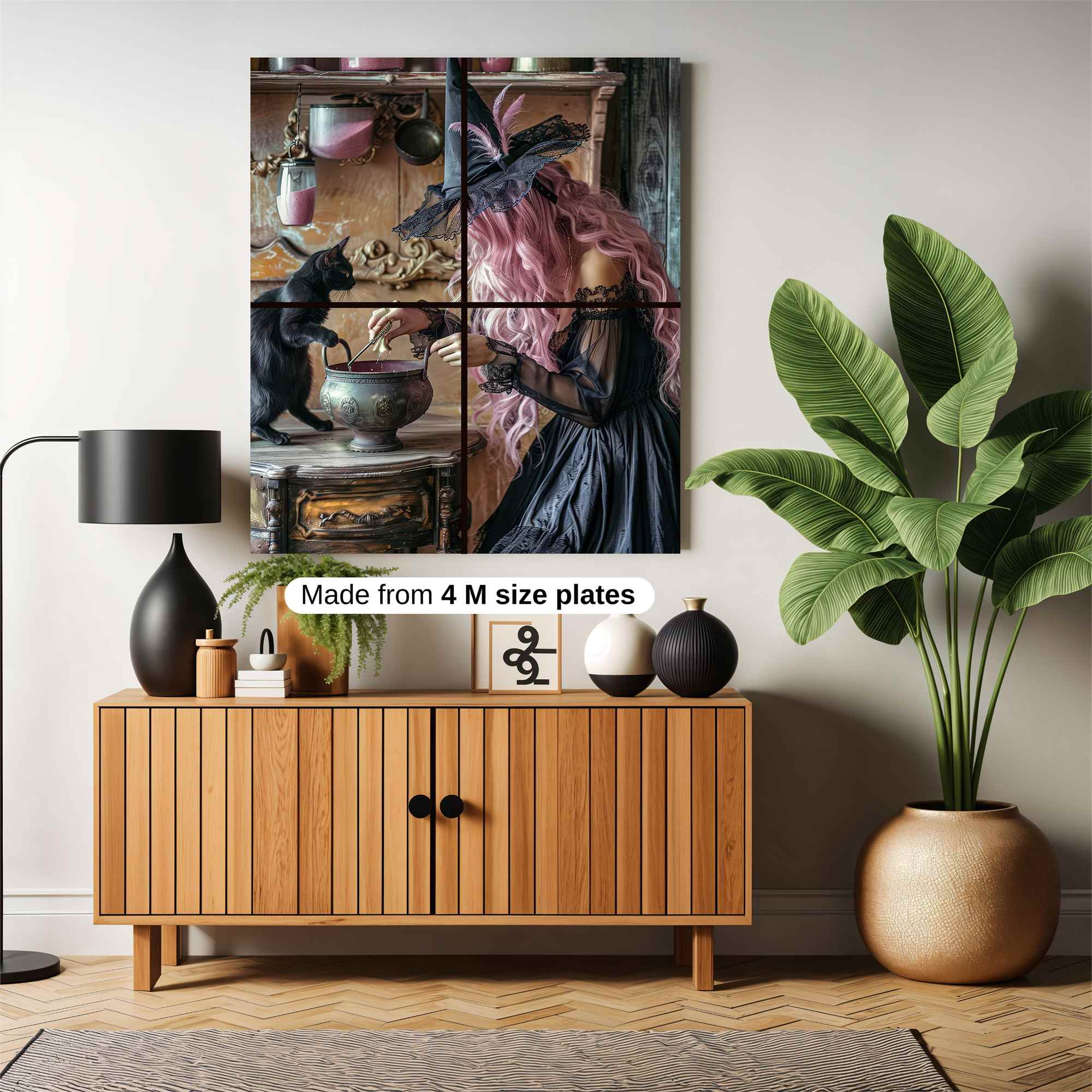 Witch Whimsy Safe Wall Magnetic / M