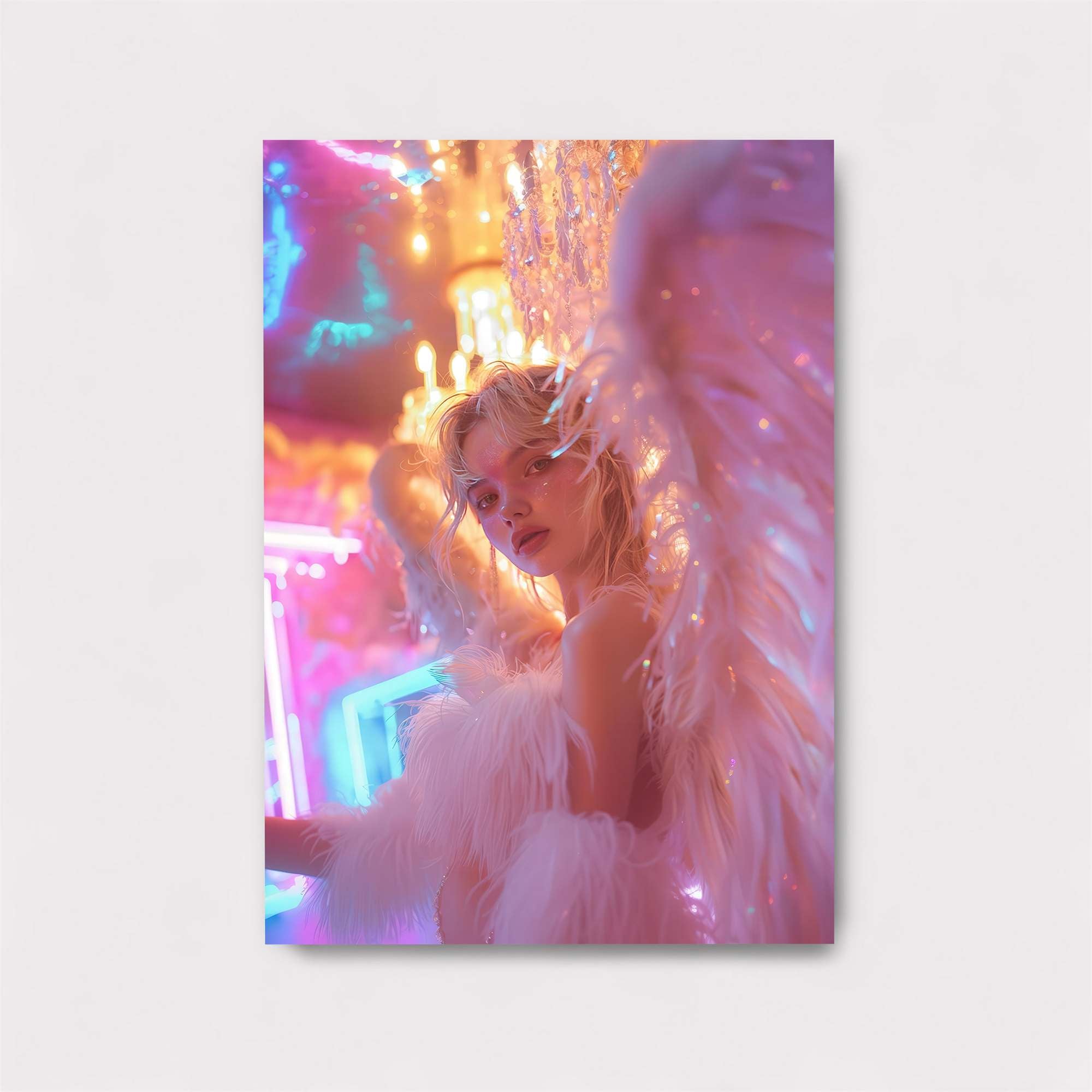 Neon Angel Safe Wall Magnetic / M
