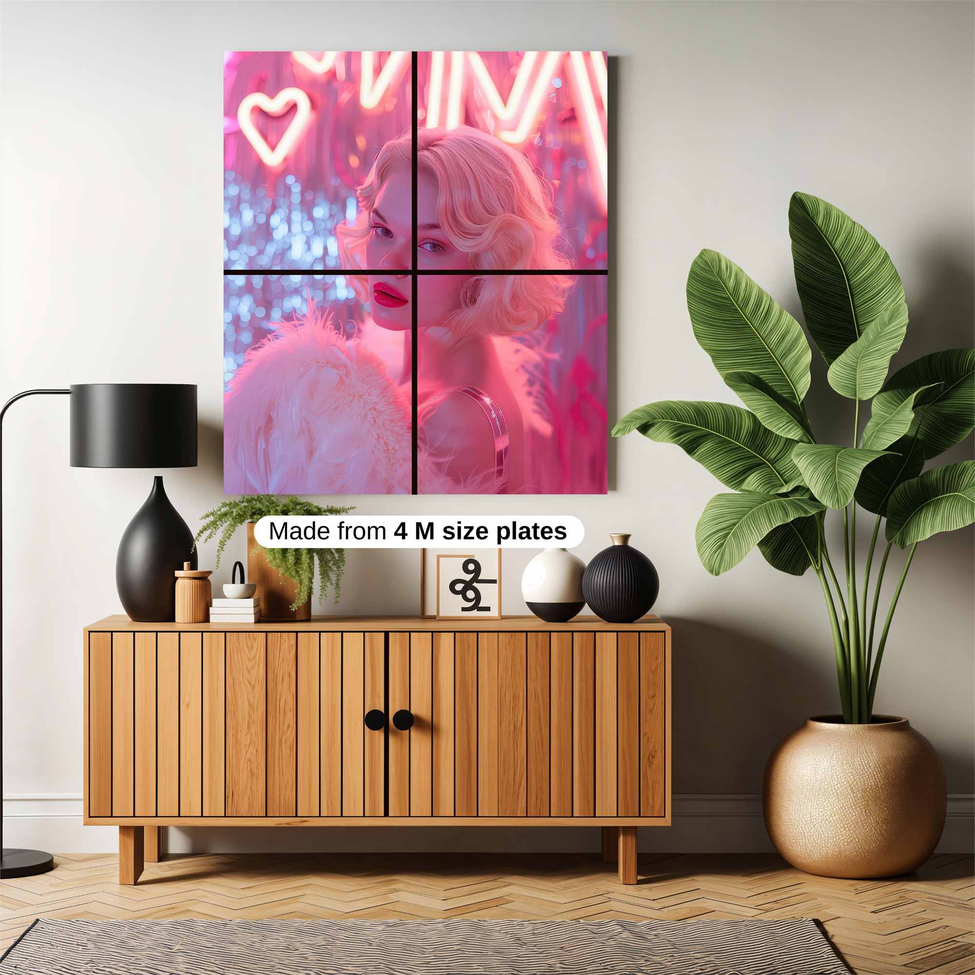 Neon Glamour Safe Wall Magnetic / M
