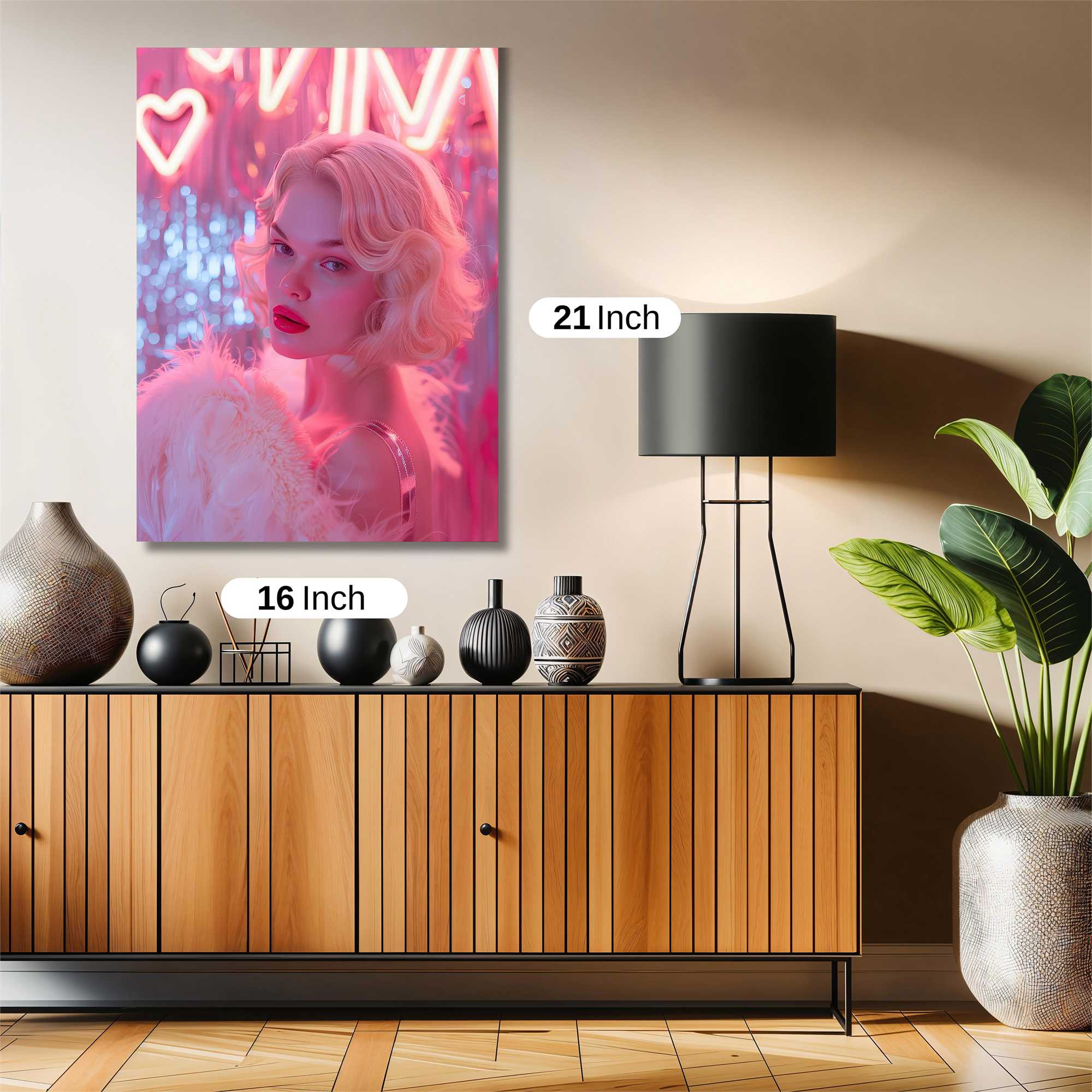Neon Glamour Safe Wall Magnetic / M