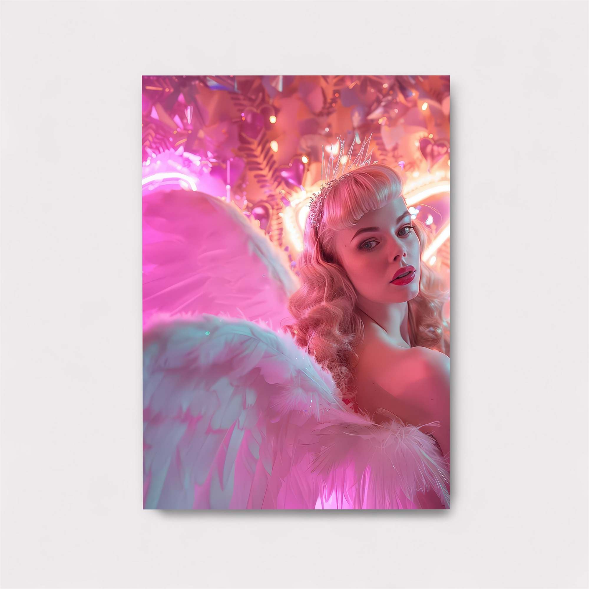 Neon Angel Safe Wall Magnetic / M