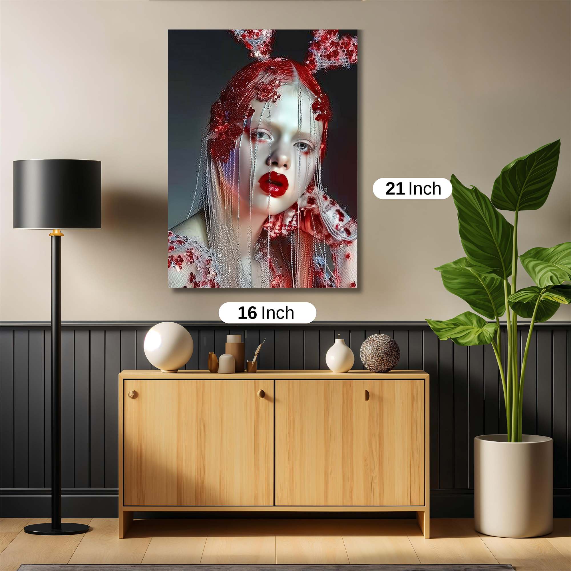 Floral Enigma Safe Wall Magnetic / M