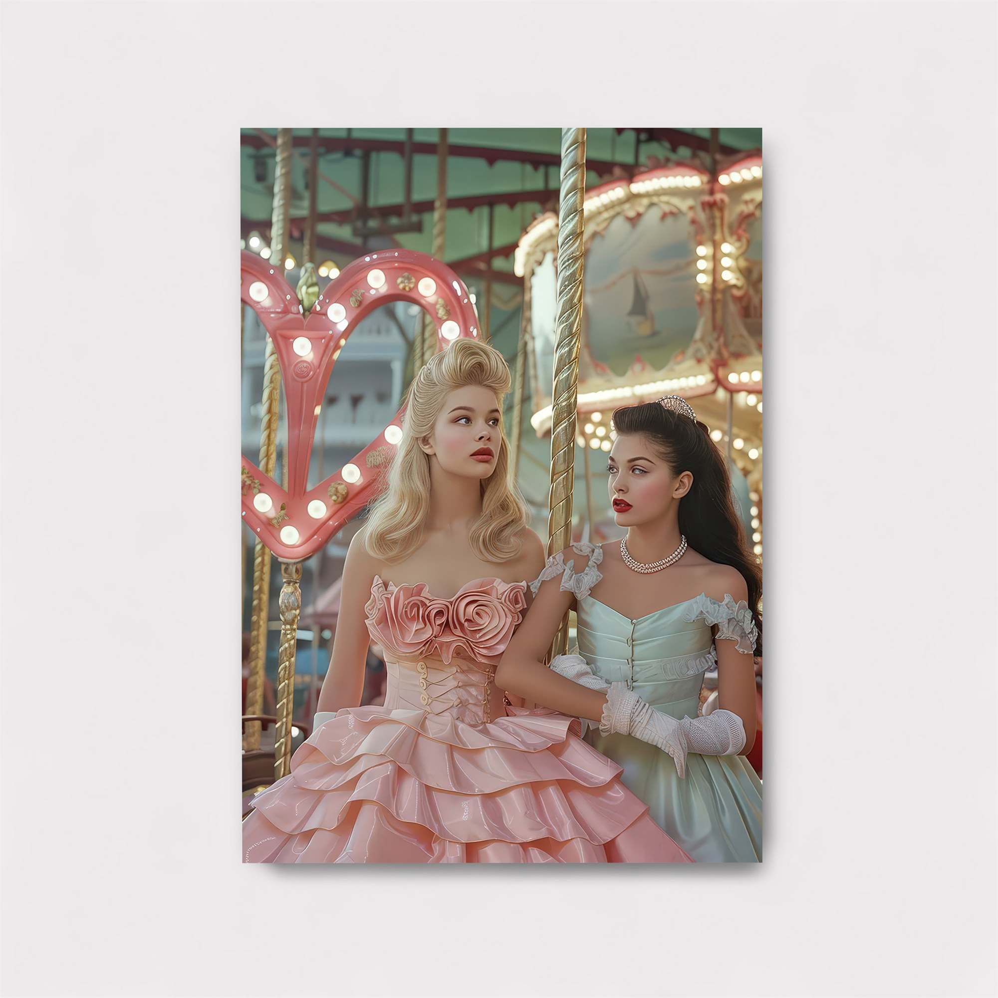 Carousel Romance Safe Wall Magnetic / M