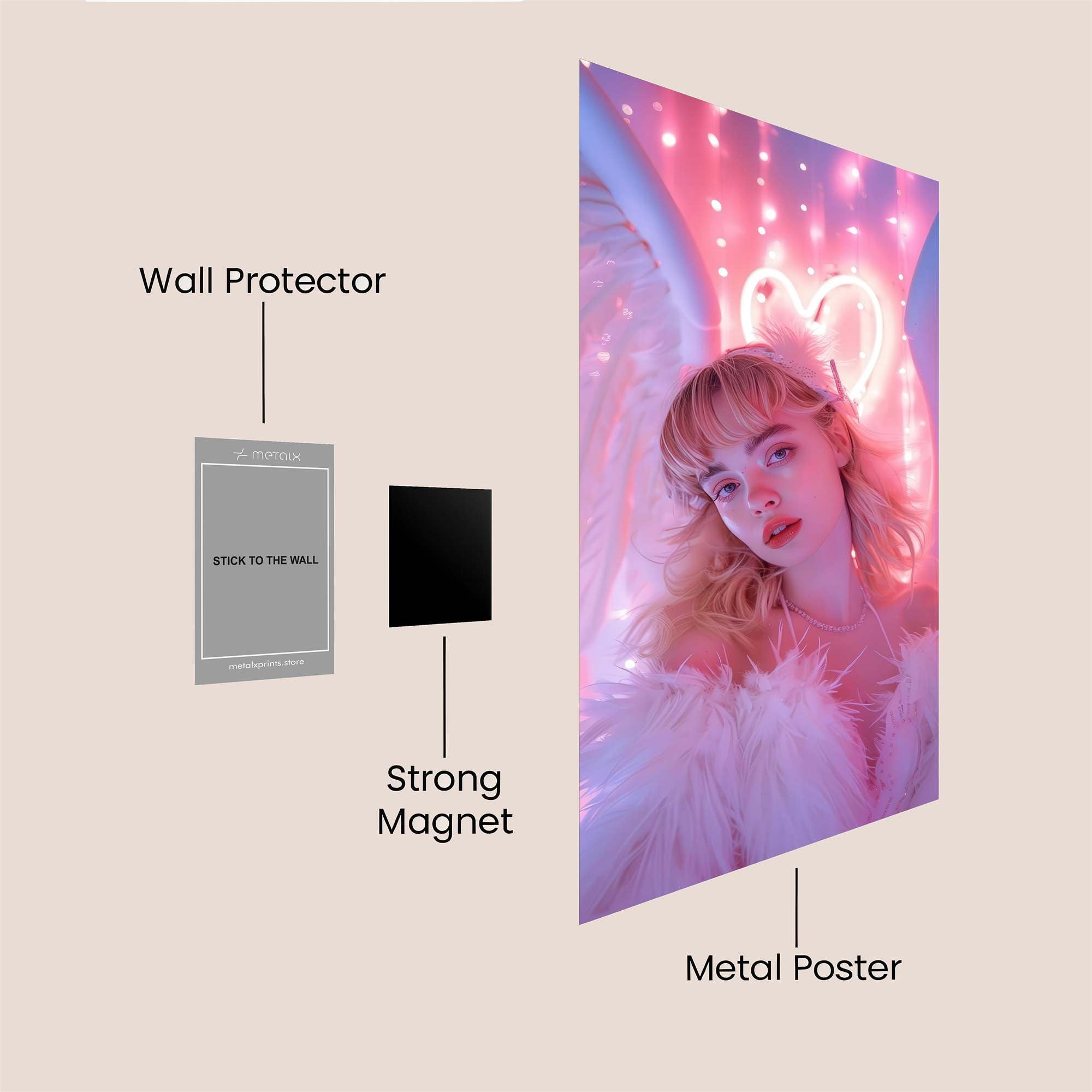 Angel Dream Safe Wall Magnetic / M
