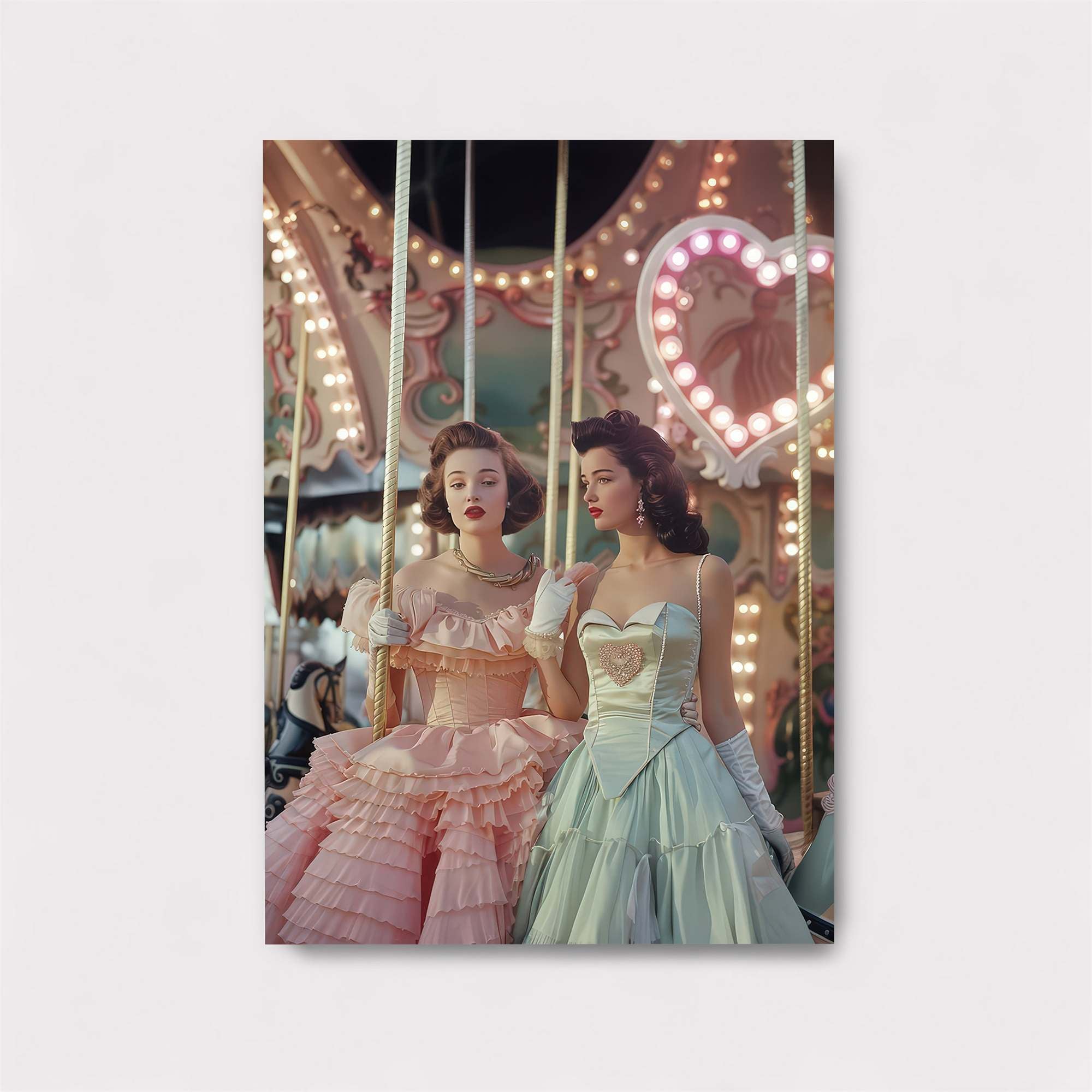 Carousel Charm Safe Wall Magnetic / M