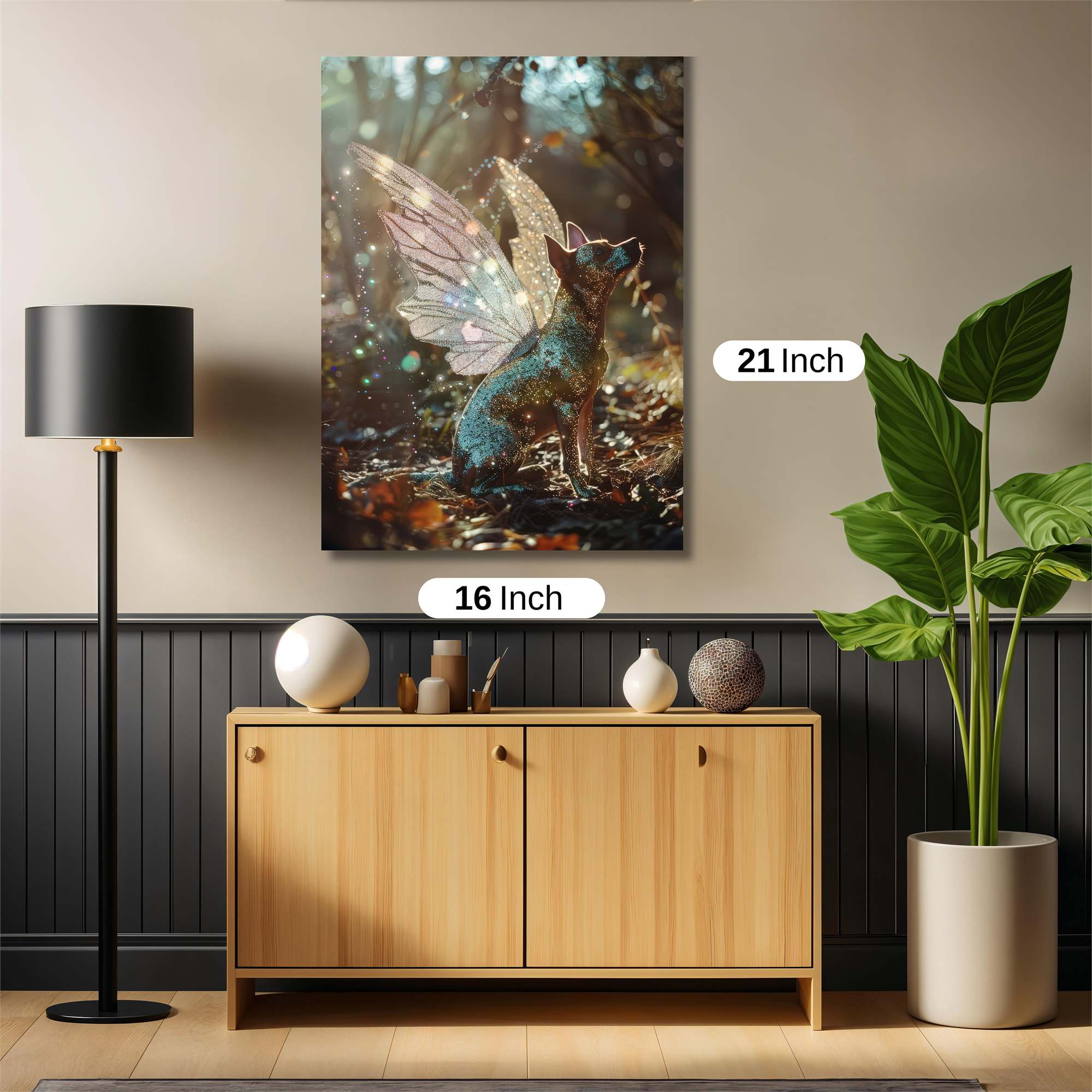 Fairy Pup Safe Wall Magnetic / M