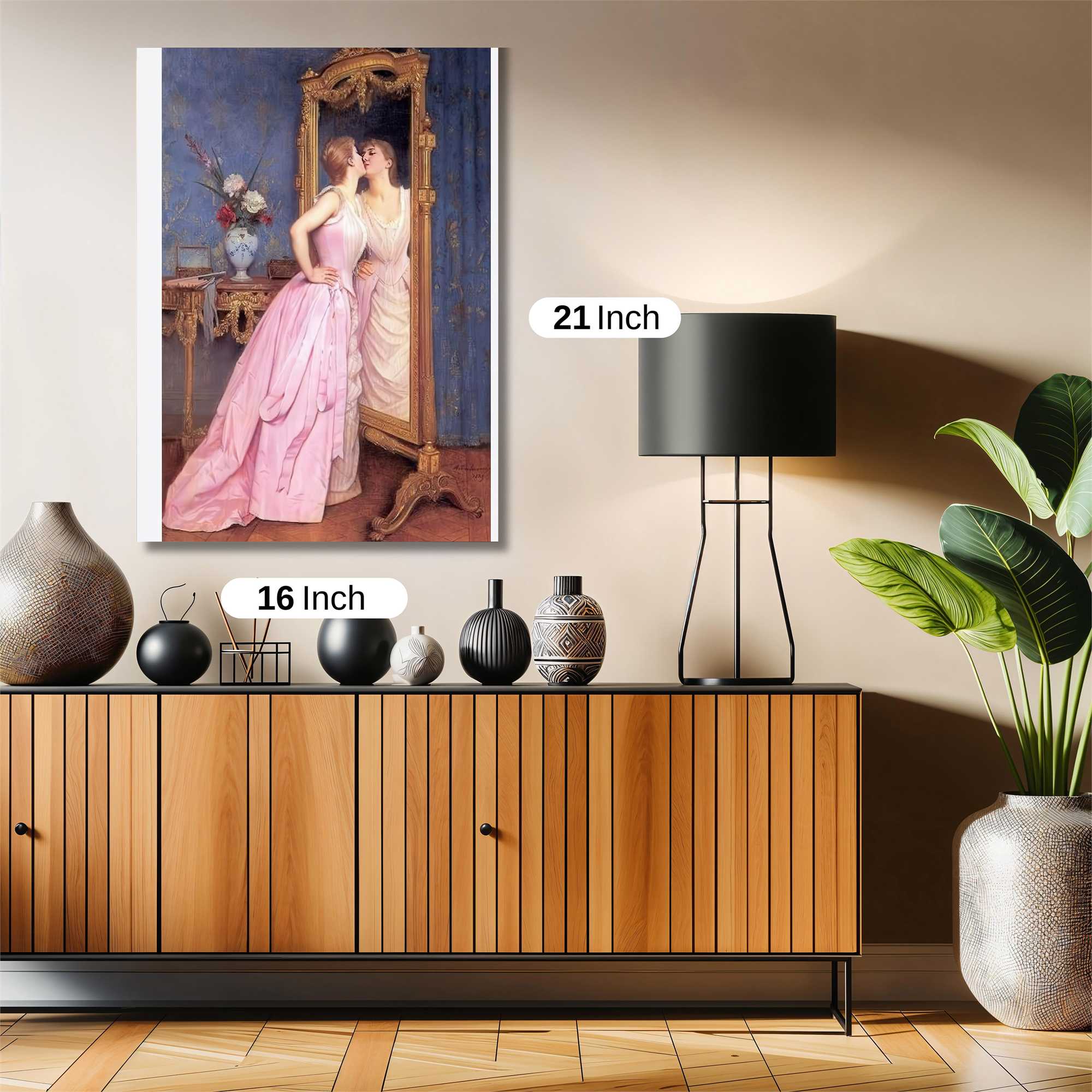 Mirror Kiss Safe Wall Magnetic / M