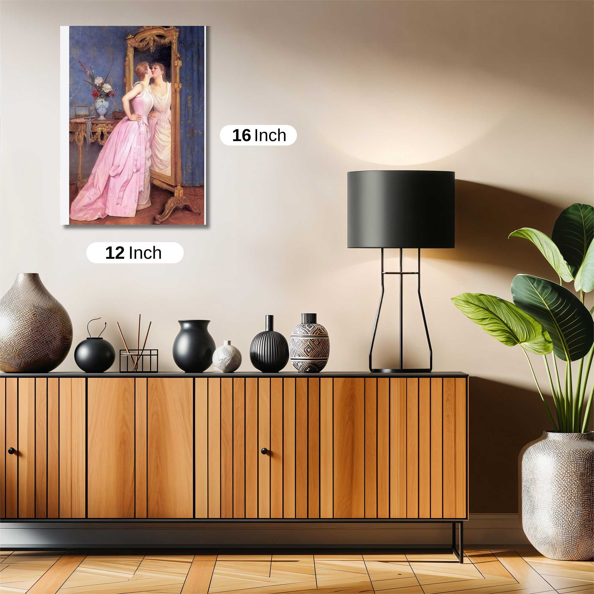 Mirror Kiss Safe Wall Magnetic / M