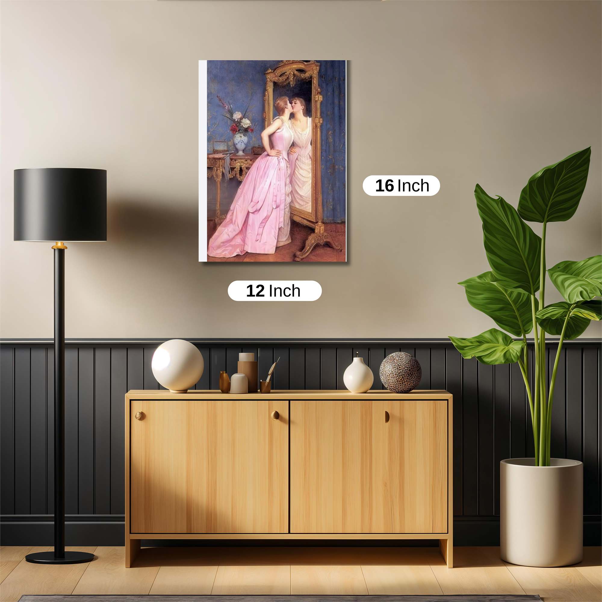 Mirror Kiss Safe Wall Magnetic / M