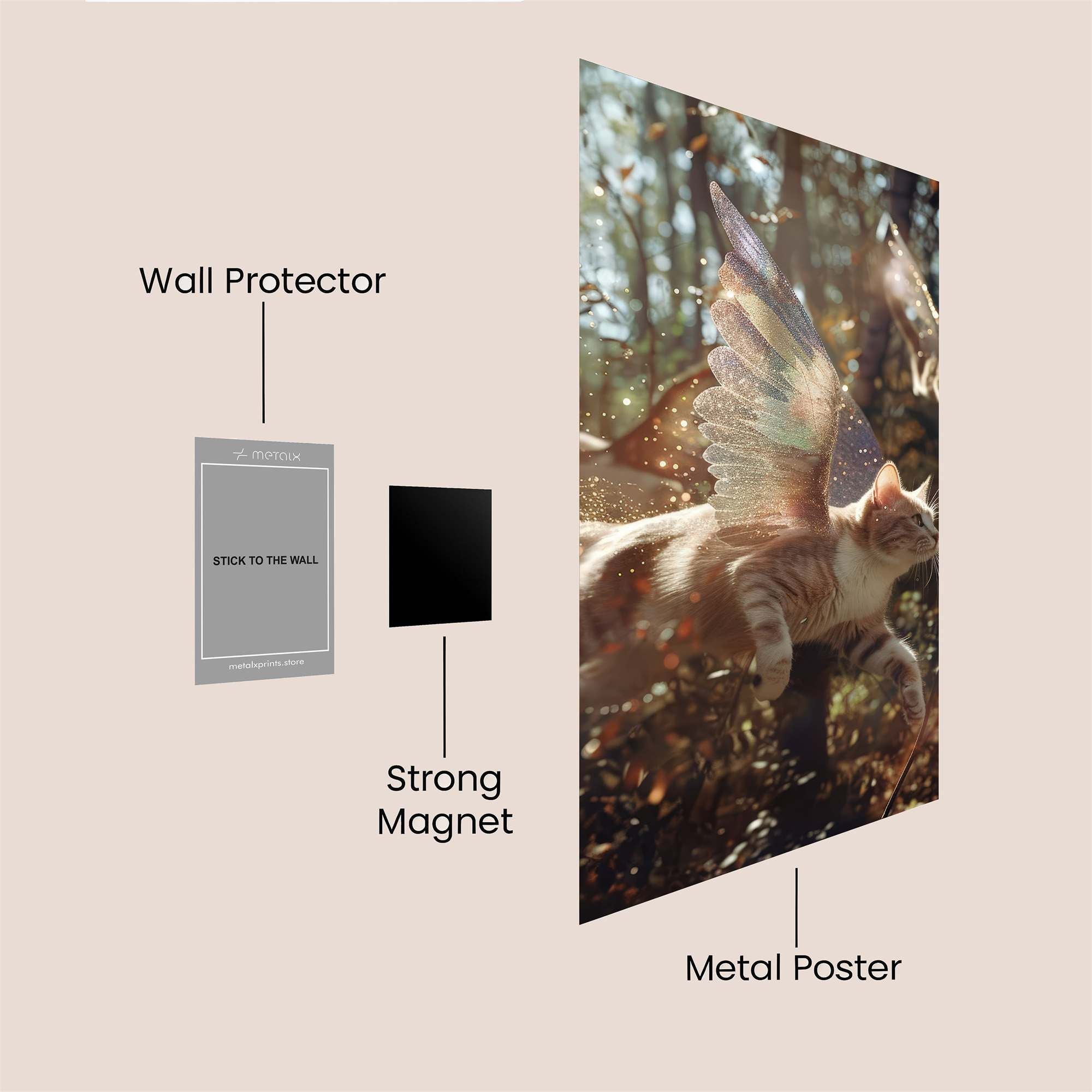 FairyCat Enchanting Safe Wall Magnetic / M