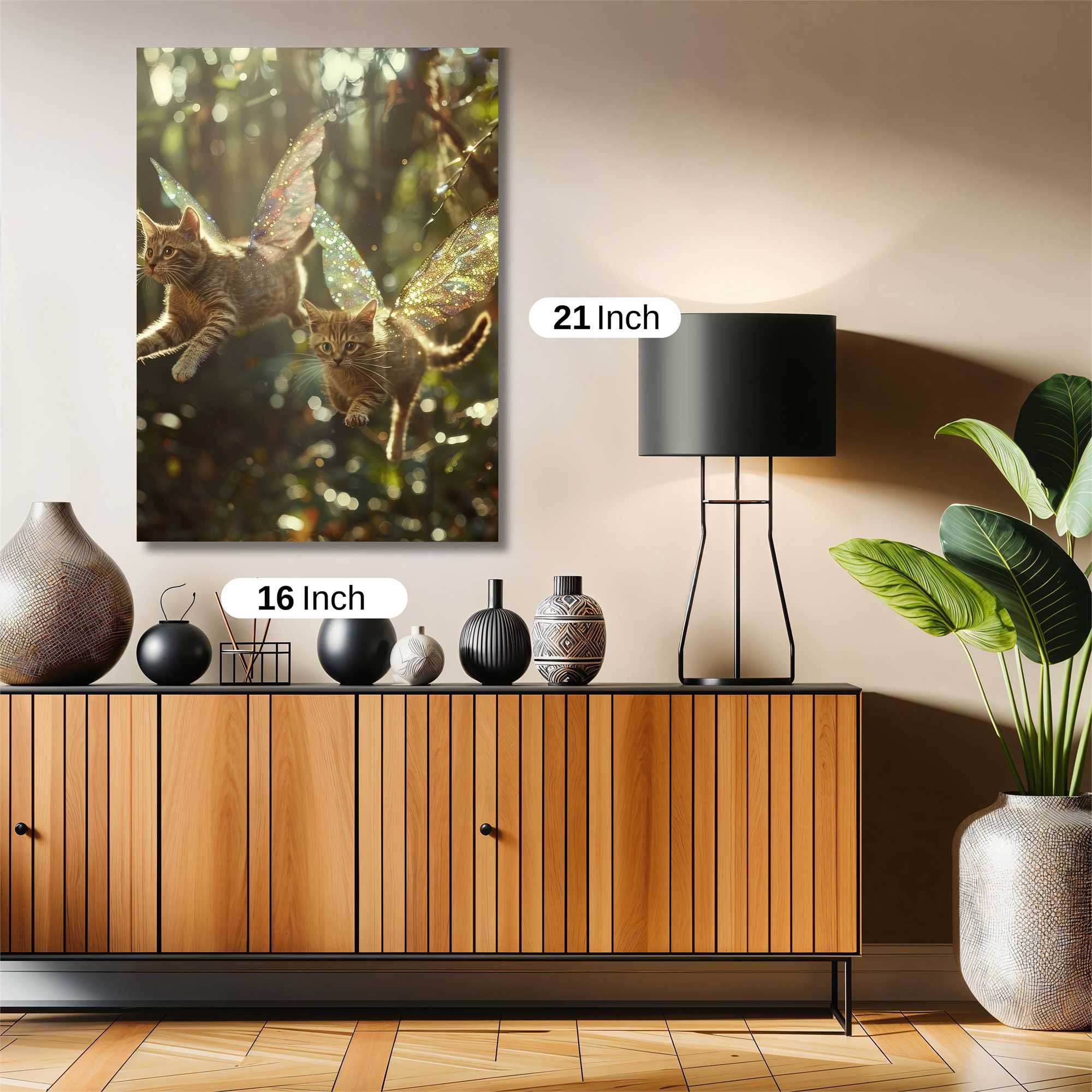 Fairy Felines Safe Wall Magnetic / M