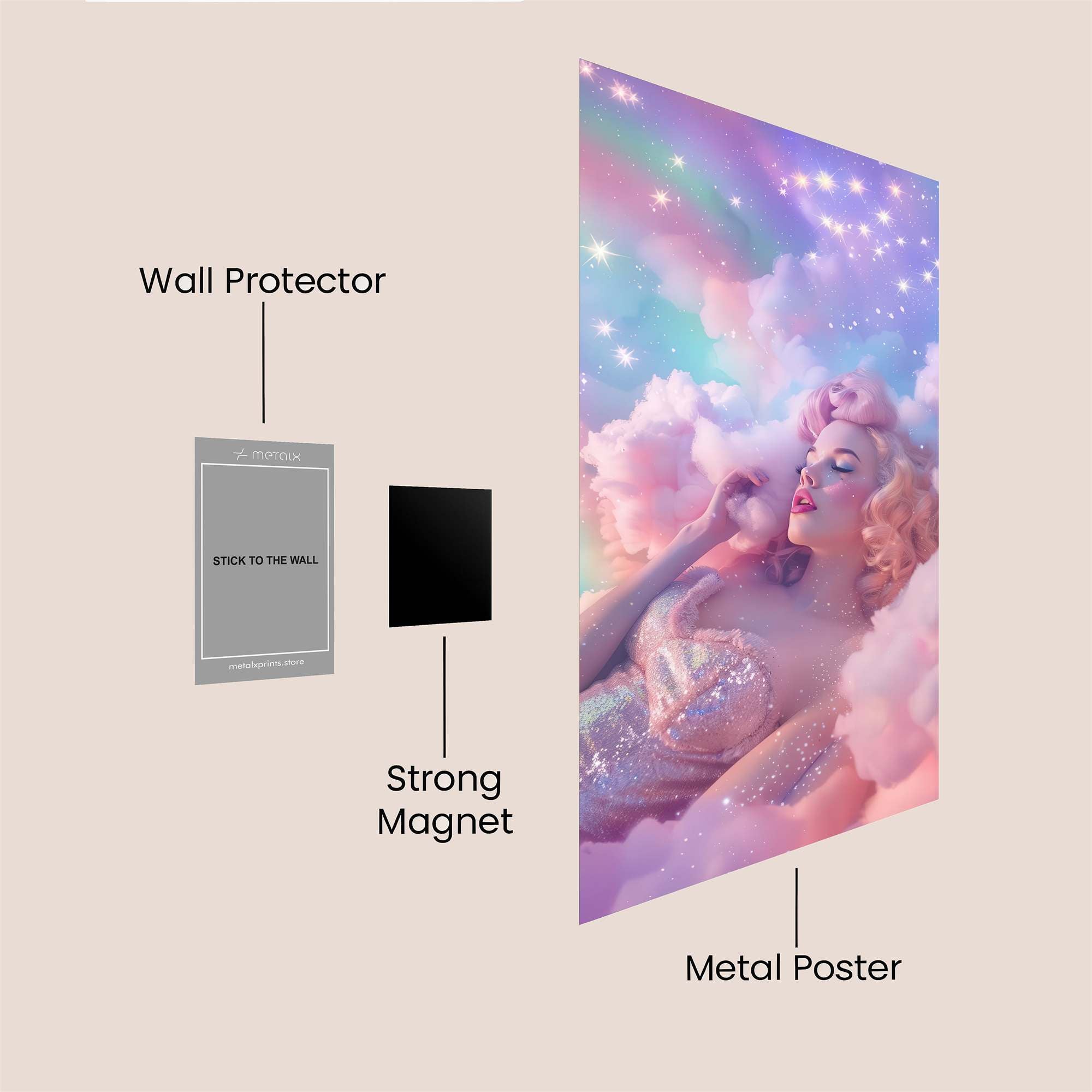 Celestial Dream Safe Wall Magnetic / M