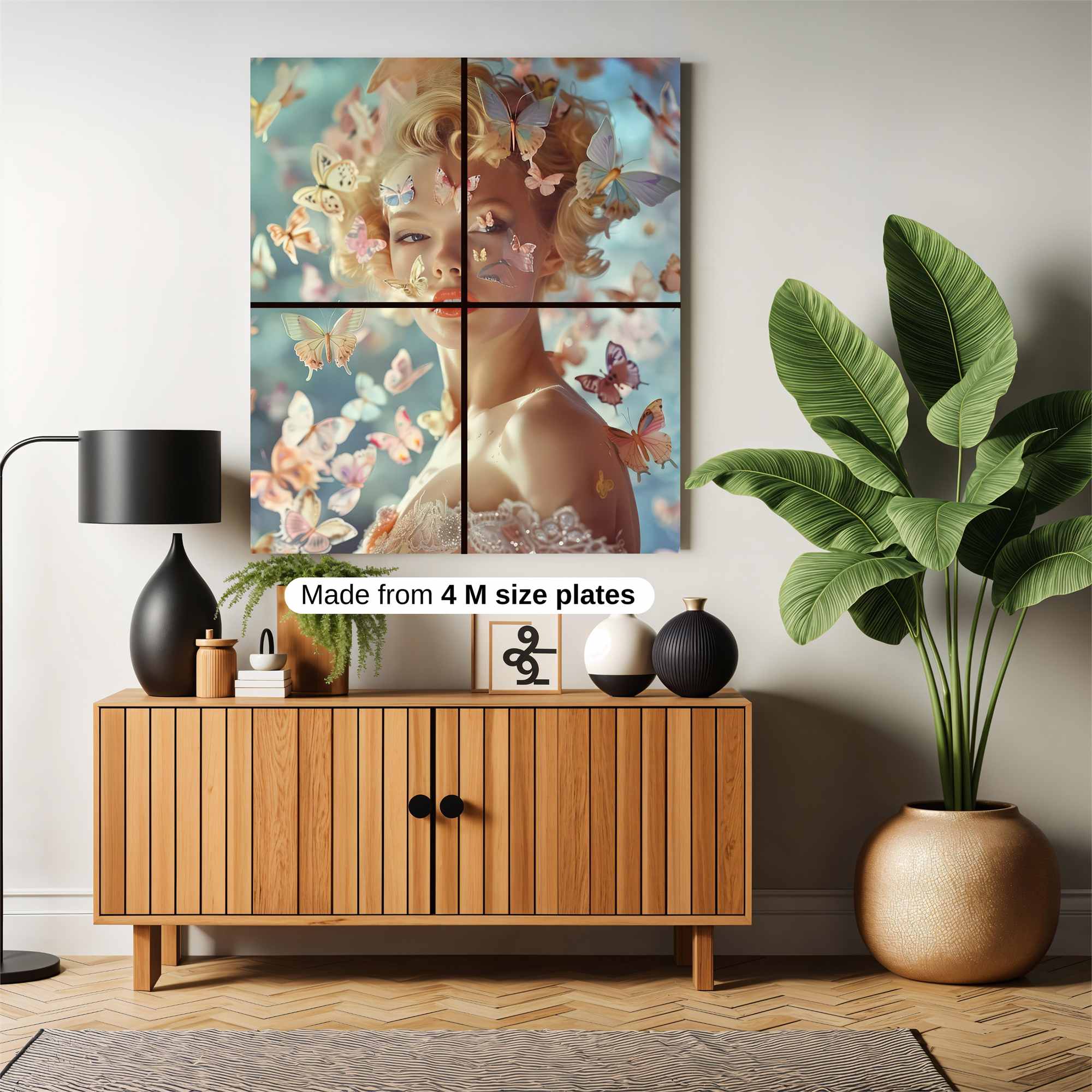 Butterfly Enchantment Safe Wall Magnetic / M