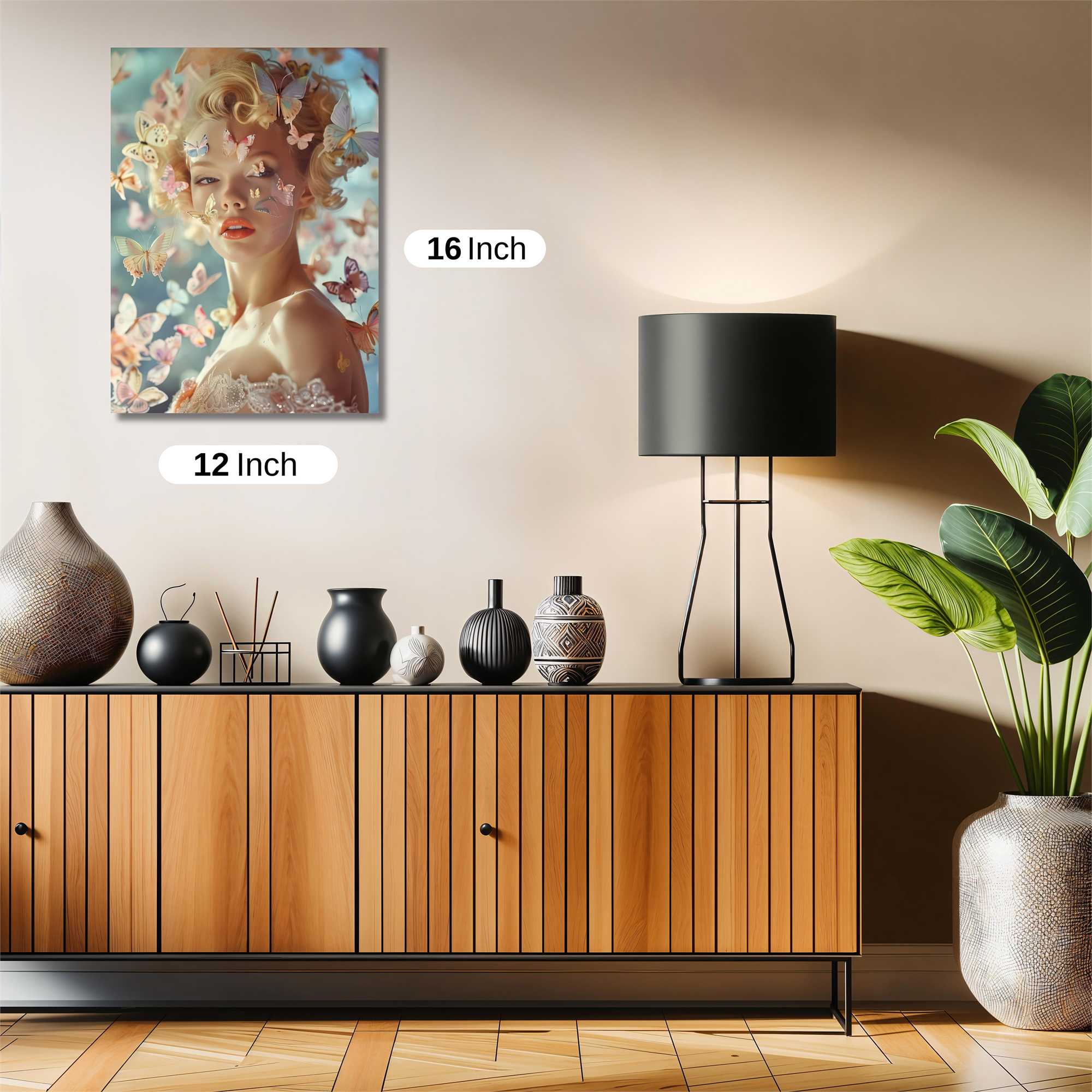 Butterfly Enchantment Safe Wall Magnetic / M