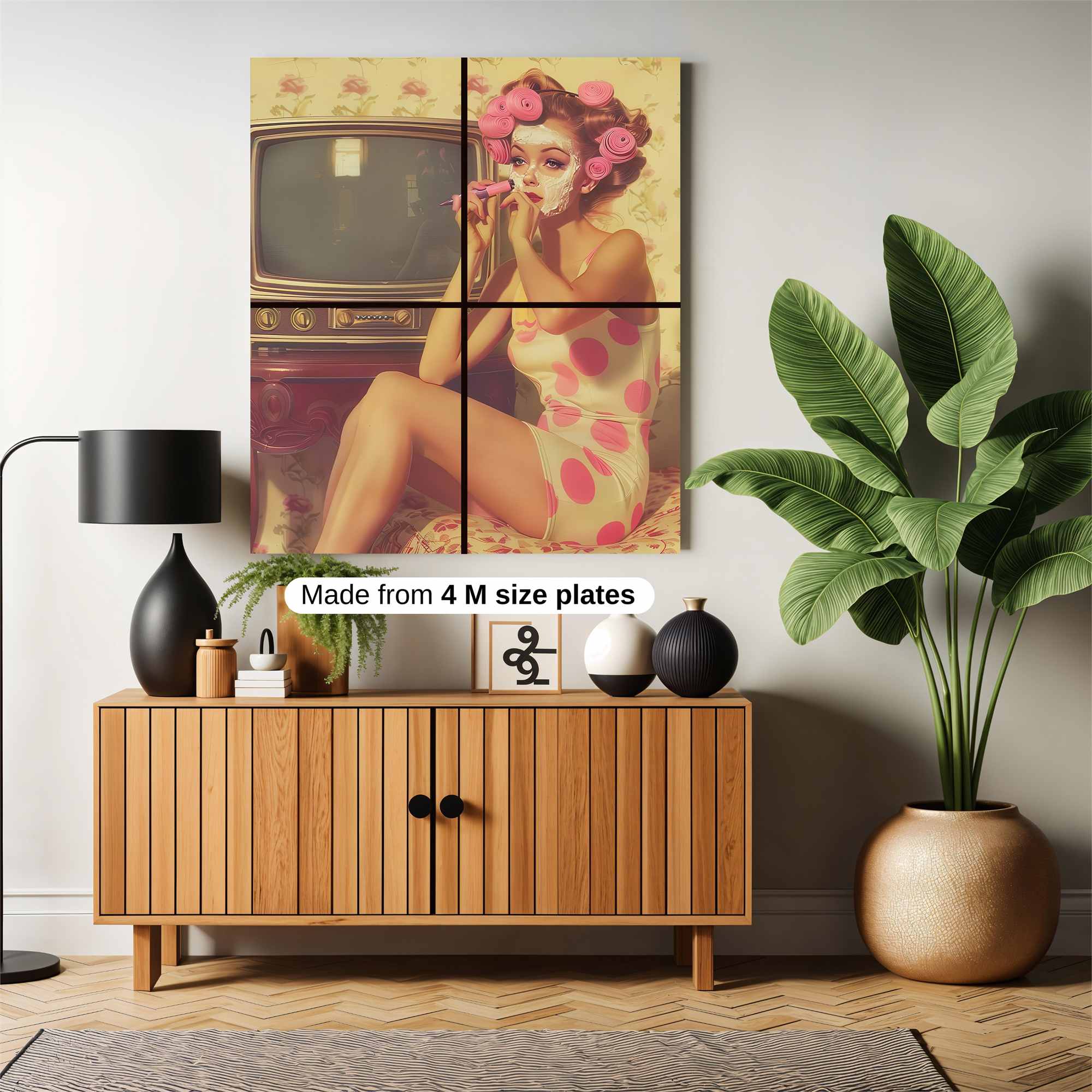 Retro Radiance Safe Wall Magnetic / M