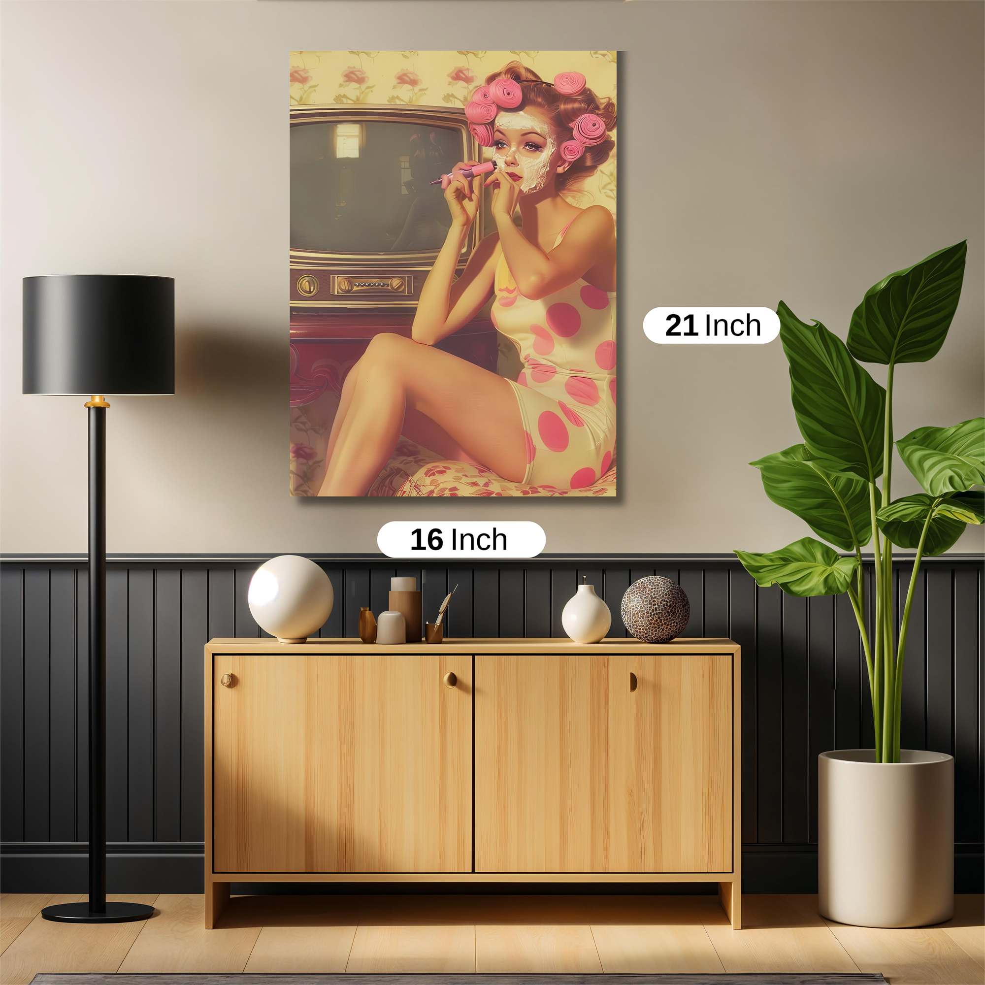 Retro Radiance Safe Wall Magnetic / M