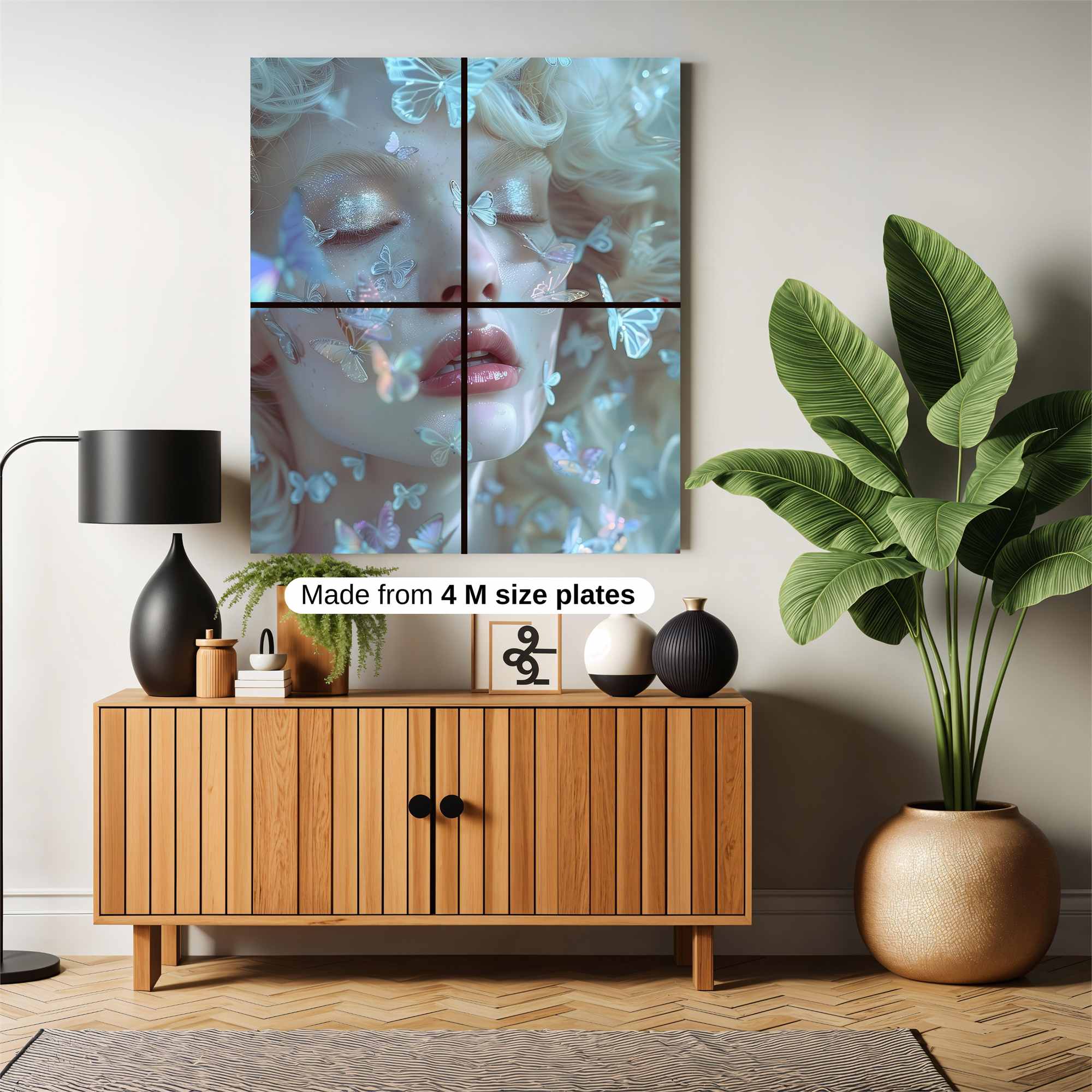 Butterfly Serenity Safe Wall Magnetic / M