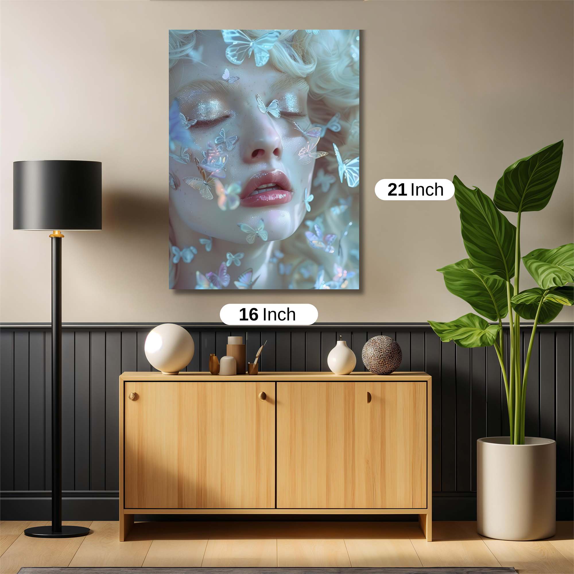 Butterfly Serenity Safe Wall Magnetic / M