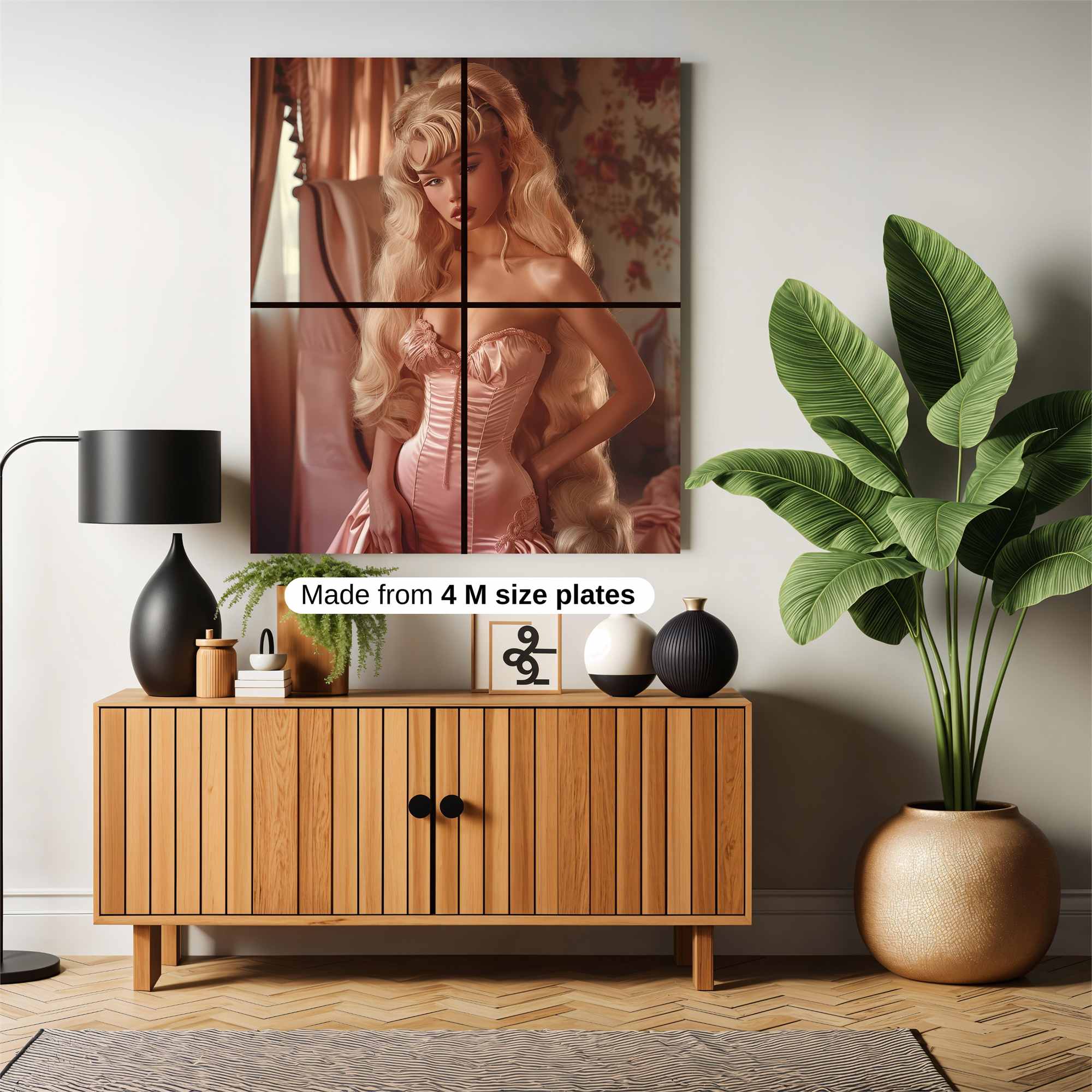 Blonde Elegance Safe Wall Magnetic / M
