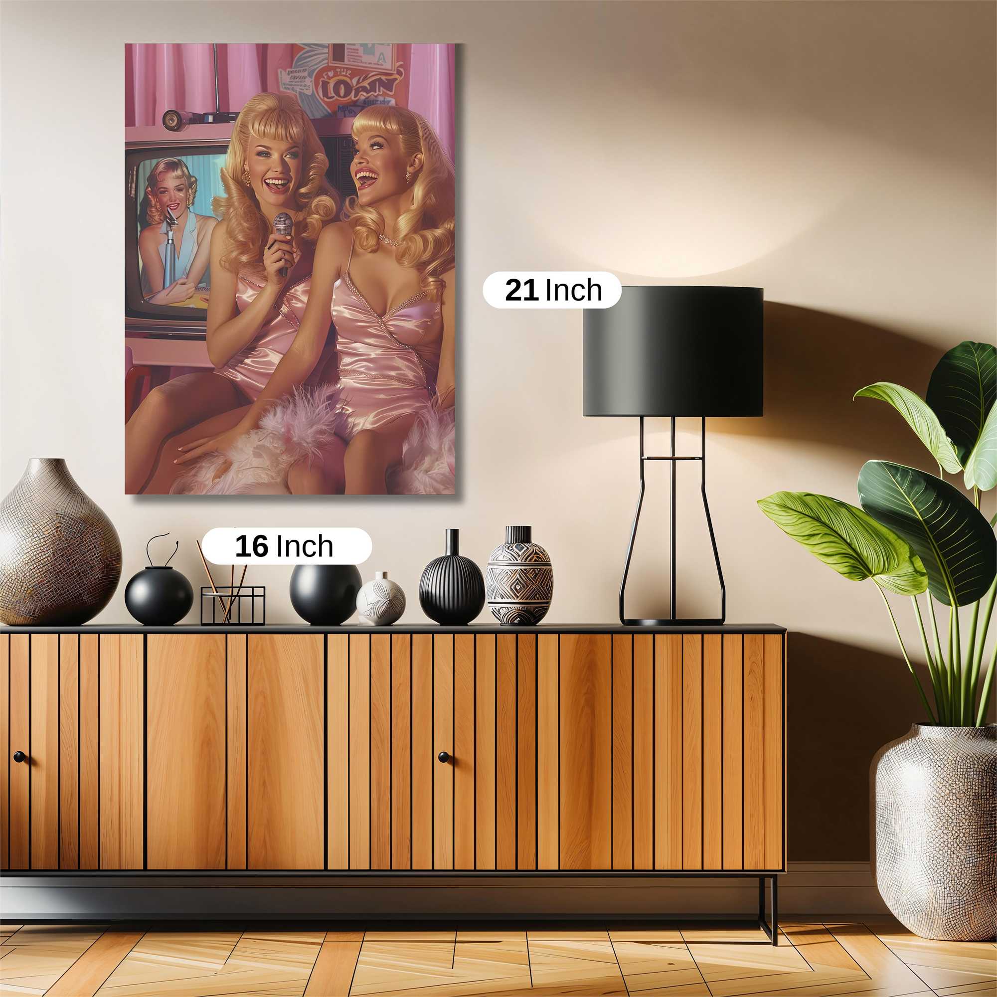 Retro Radiance Safe Wall Magnetic / M