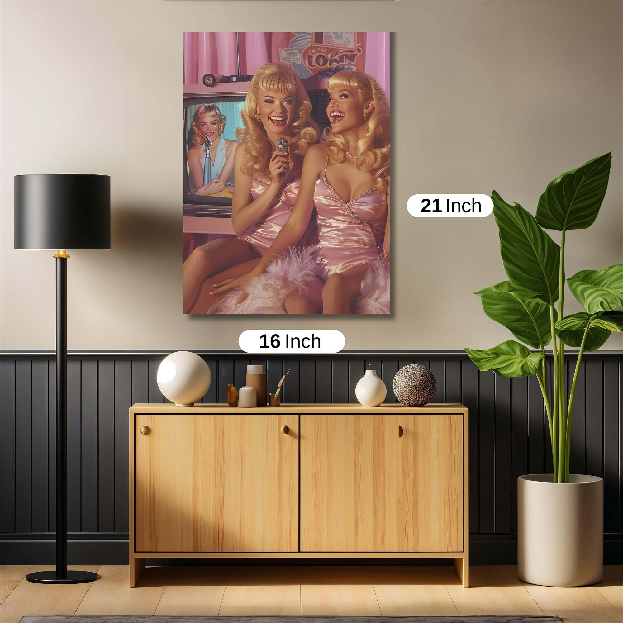 Retro Radiance Safe Wall Magnetic / M