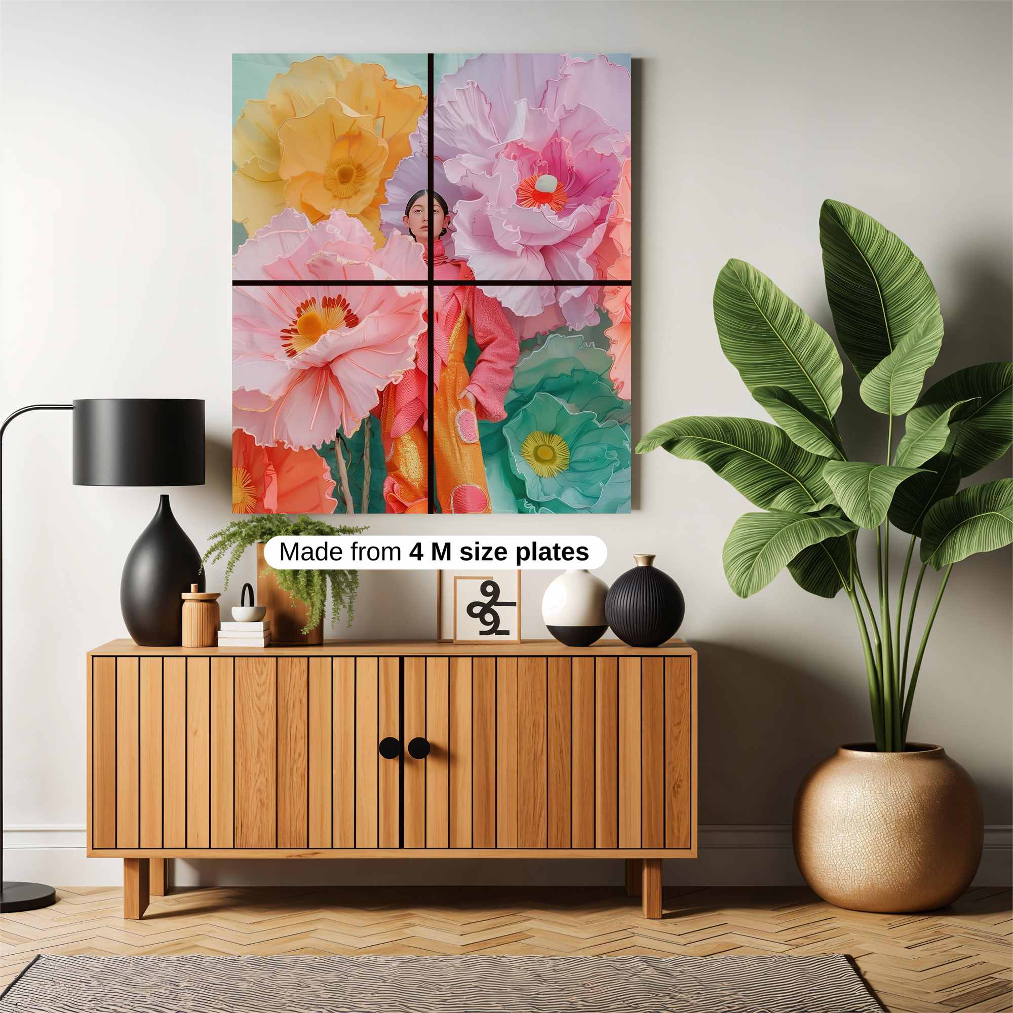 Floral Dream Safe Wall Magnetic / M