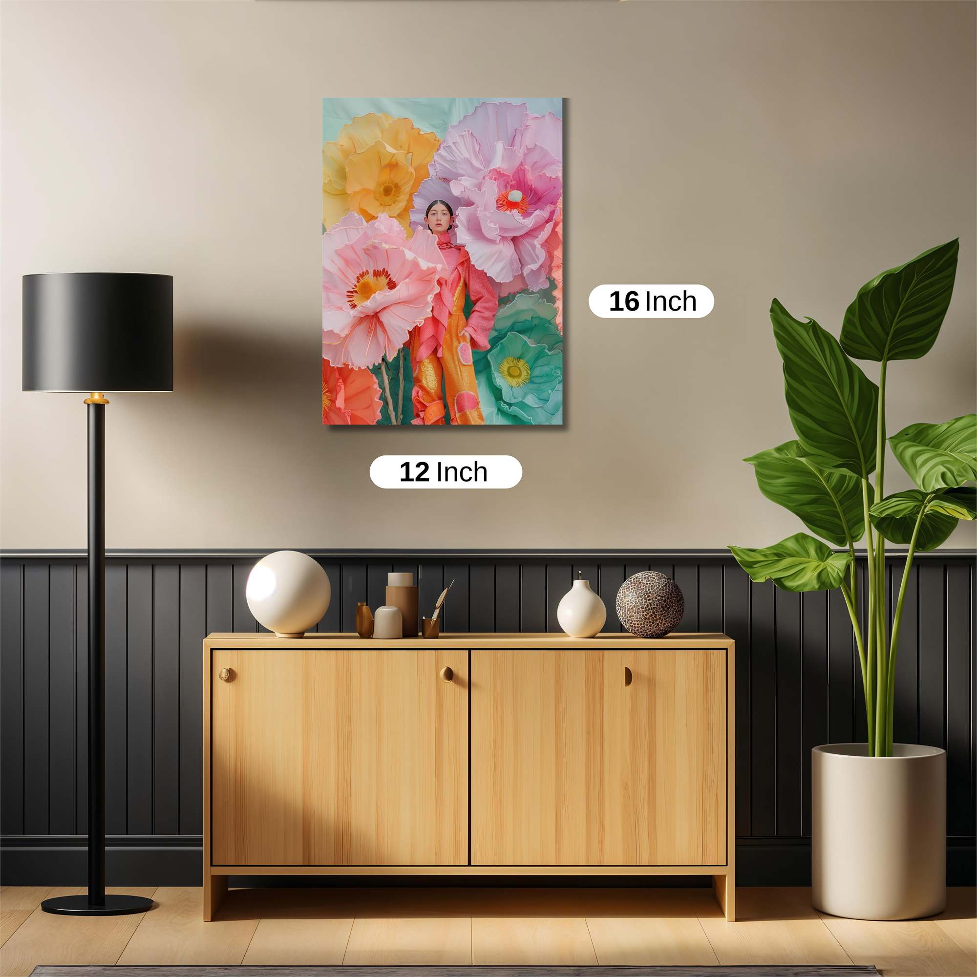 Floral Dream Safe Wall Magnetic / M