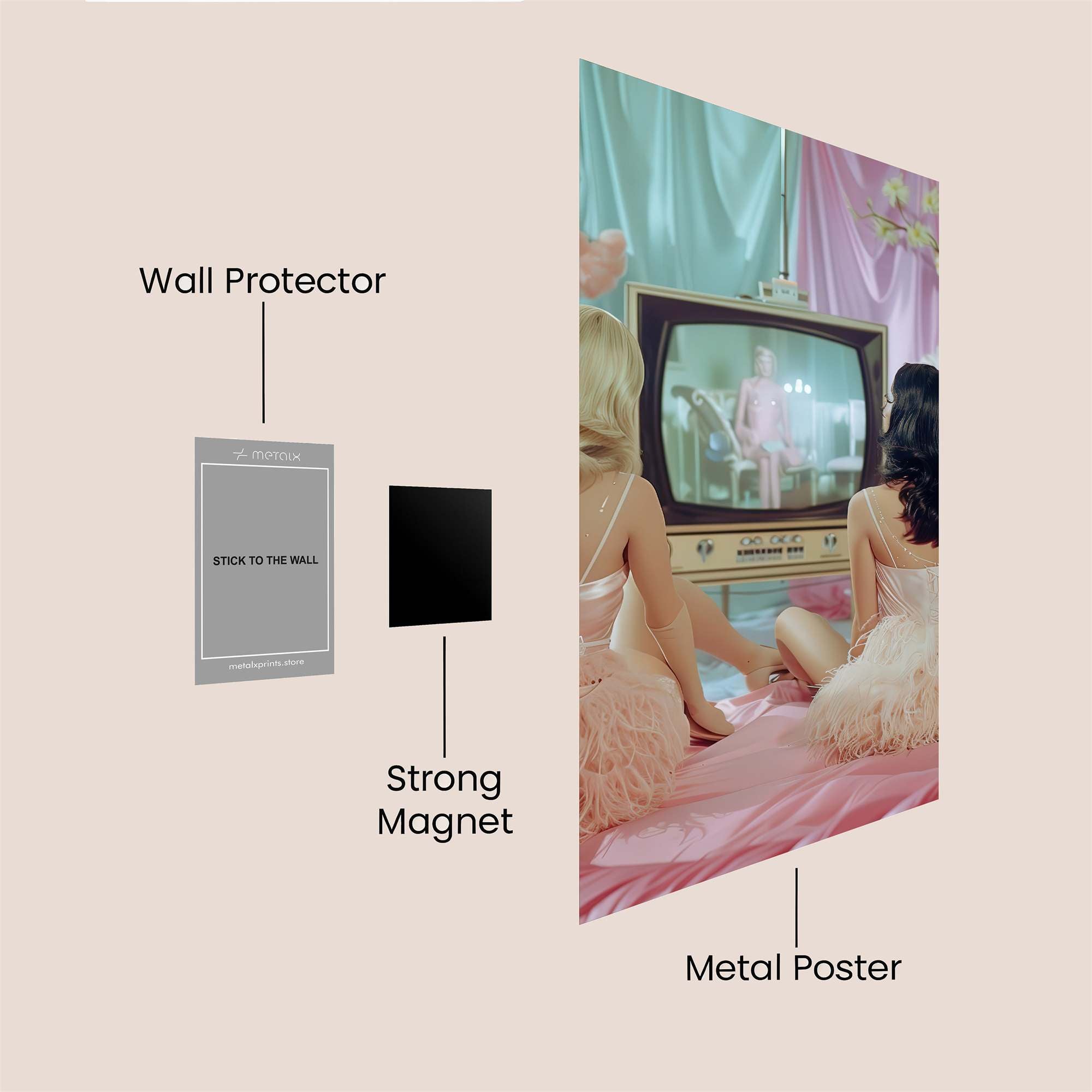 Ballet Bliss Safe Wall Magnetic / M