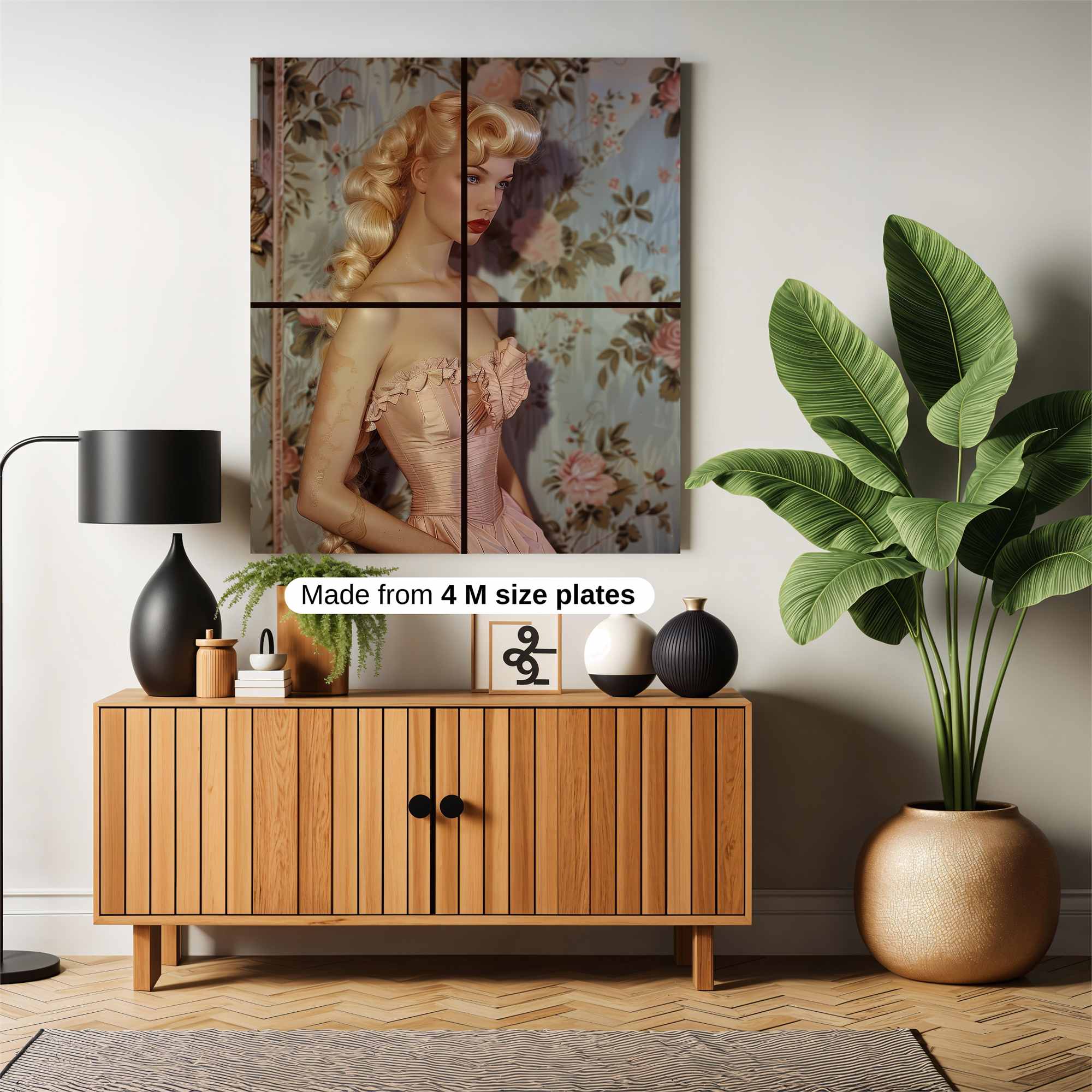 Blonde Elegance Safe Wall Magnetic / M