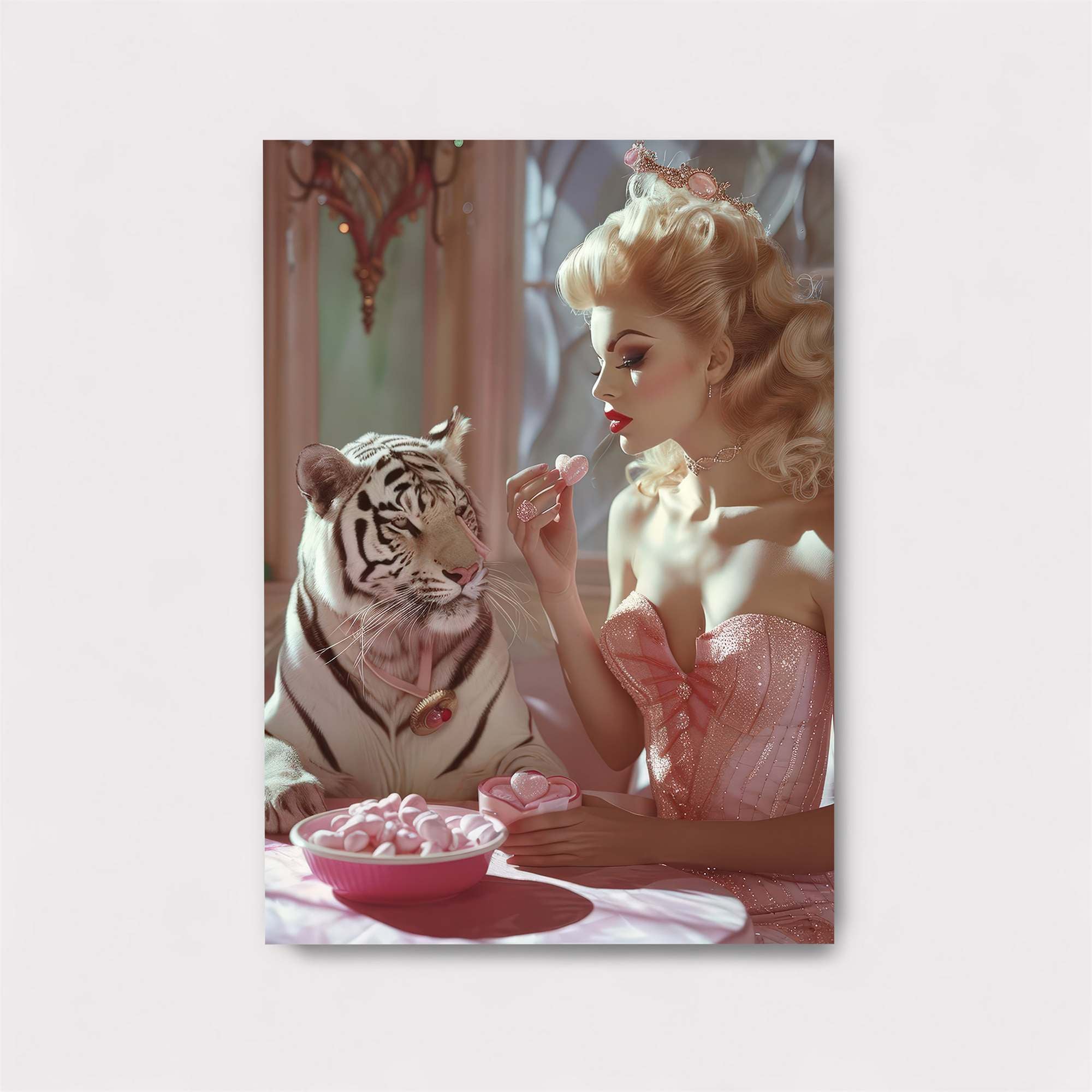Tiger Whimsy Safe Wall Magnetic / M