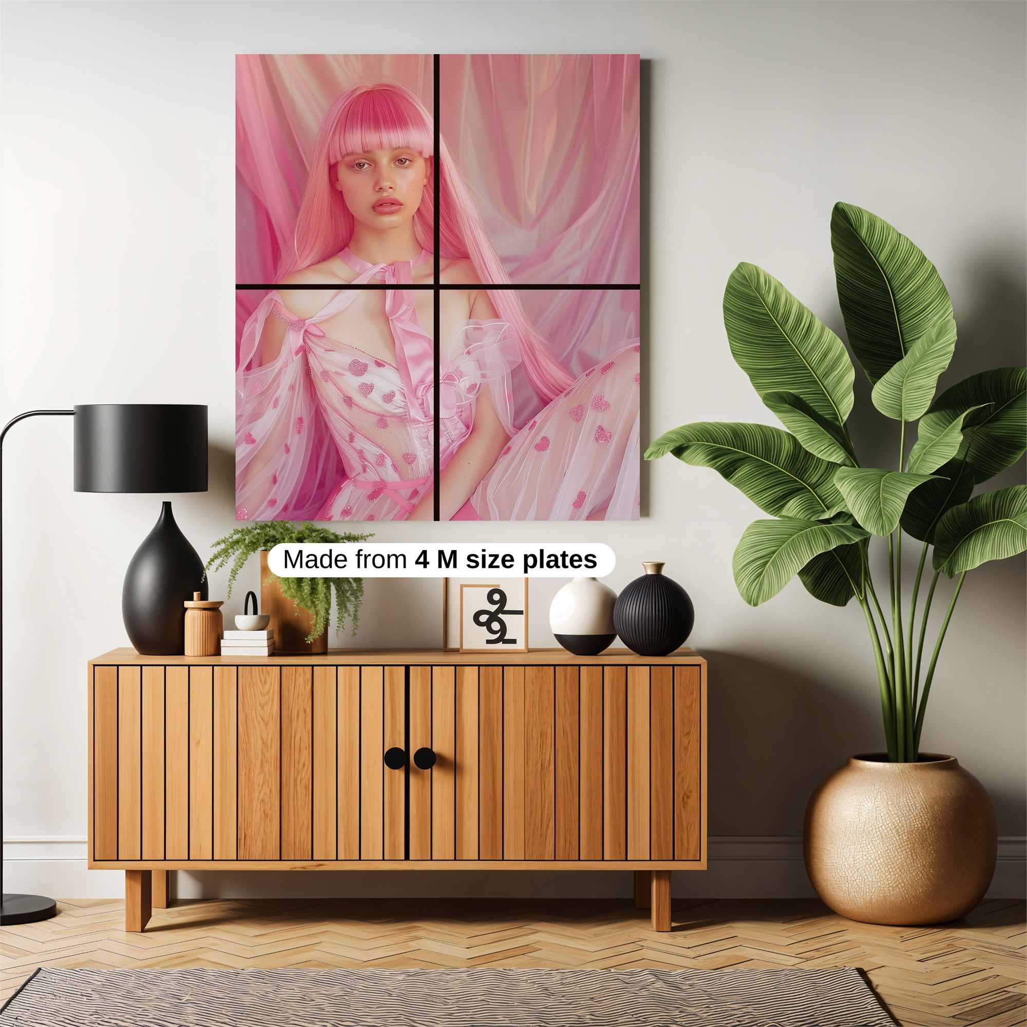 Pink Enigma Safe Wall Magnetic / M