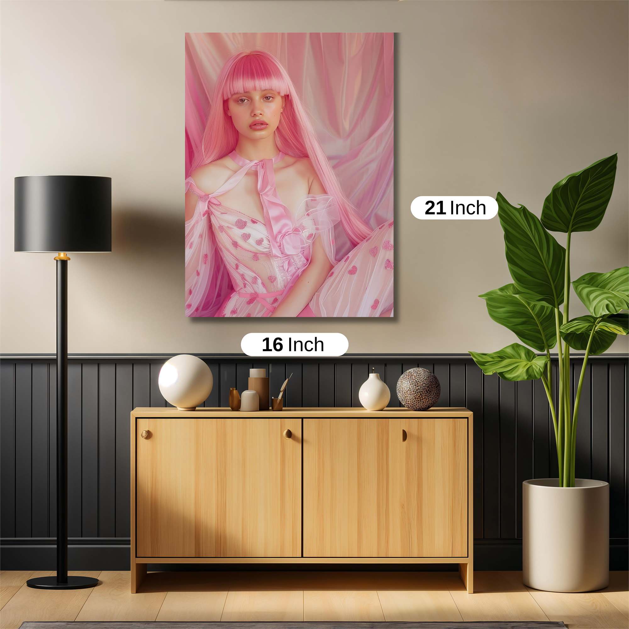 Pink Enigma Safe Wall Magnetic / M
