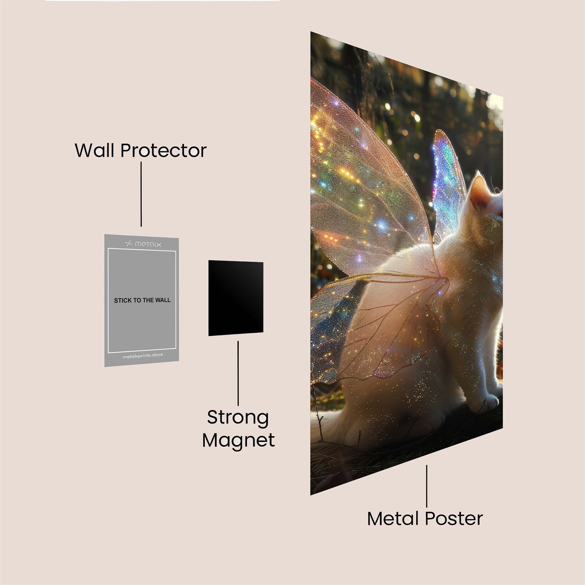 FairyWhisper Safe Wall Magnetic / M