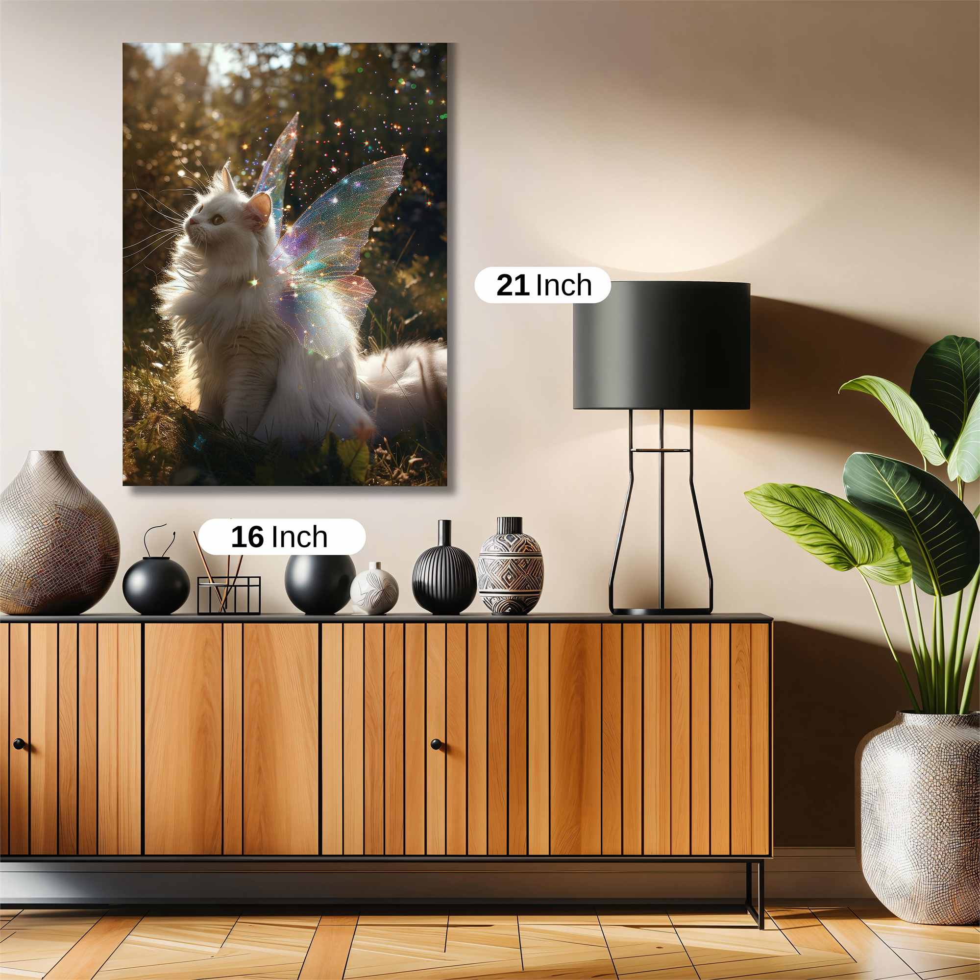 Fairy Cat Safe Wall Magnetic / M