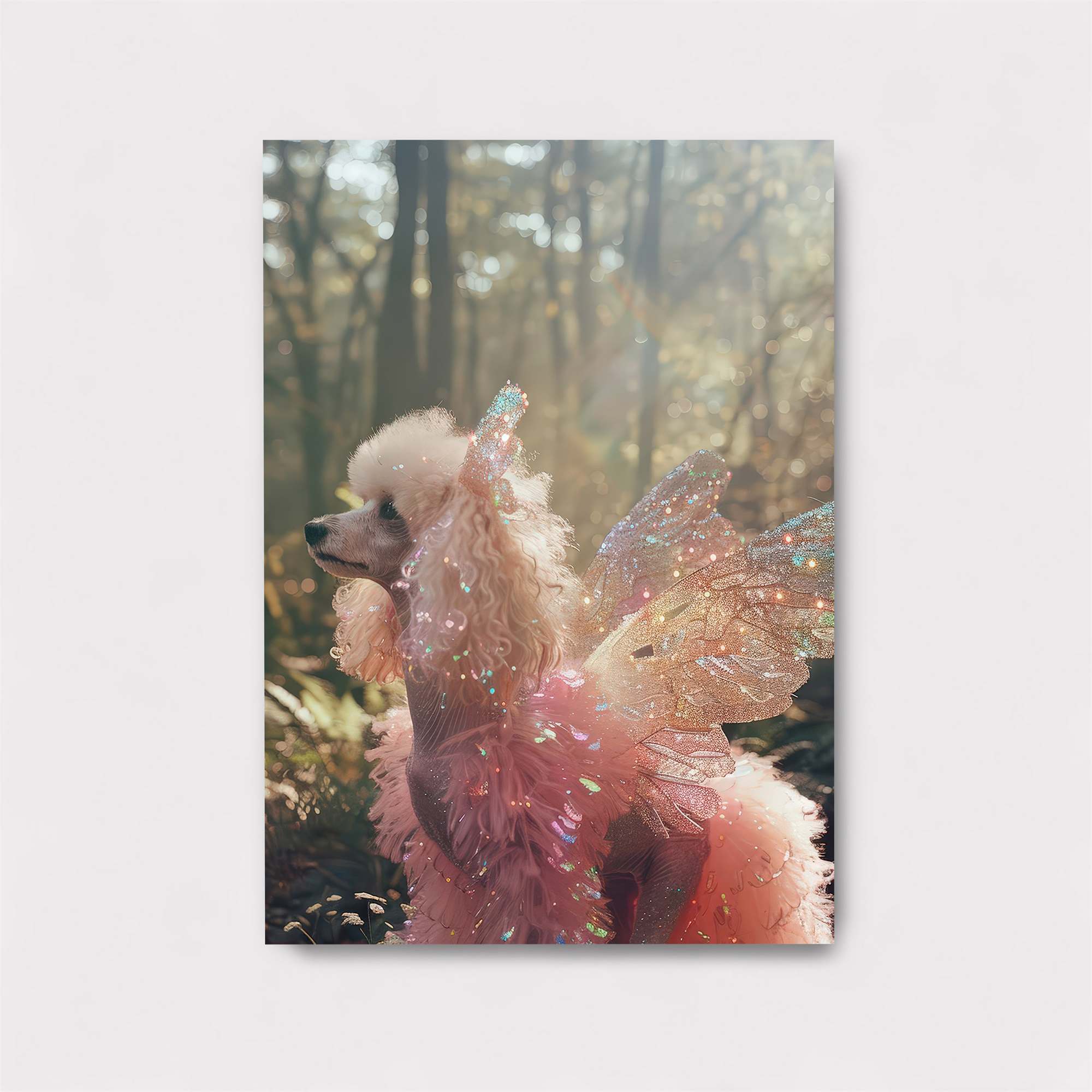 Fairy Poodle Safe Wall Magnetic / M