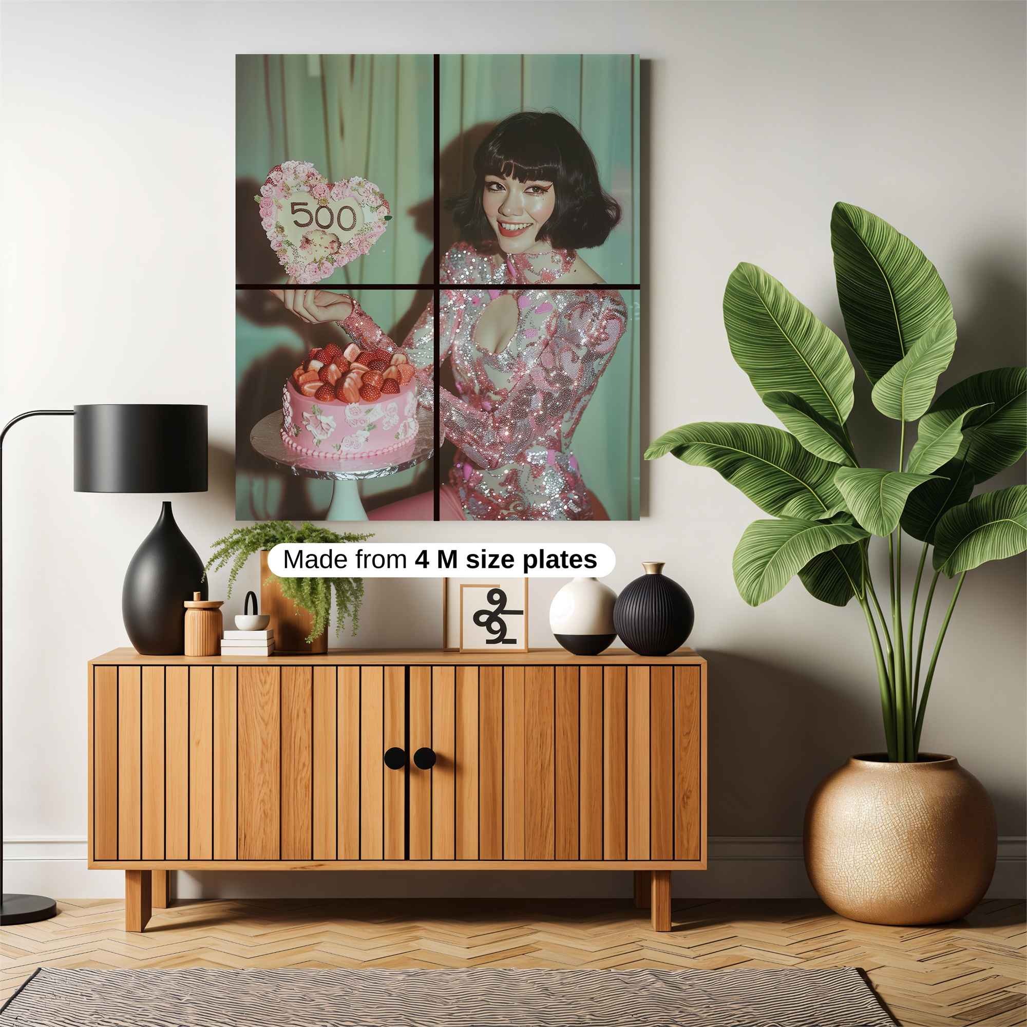 Celebration Sparkle Safe Wall Magnetic / M