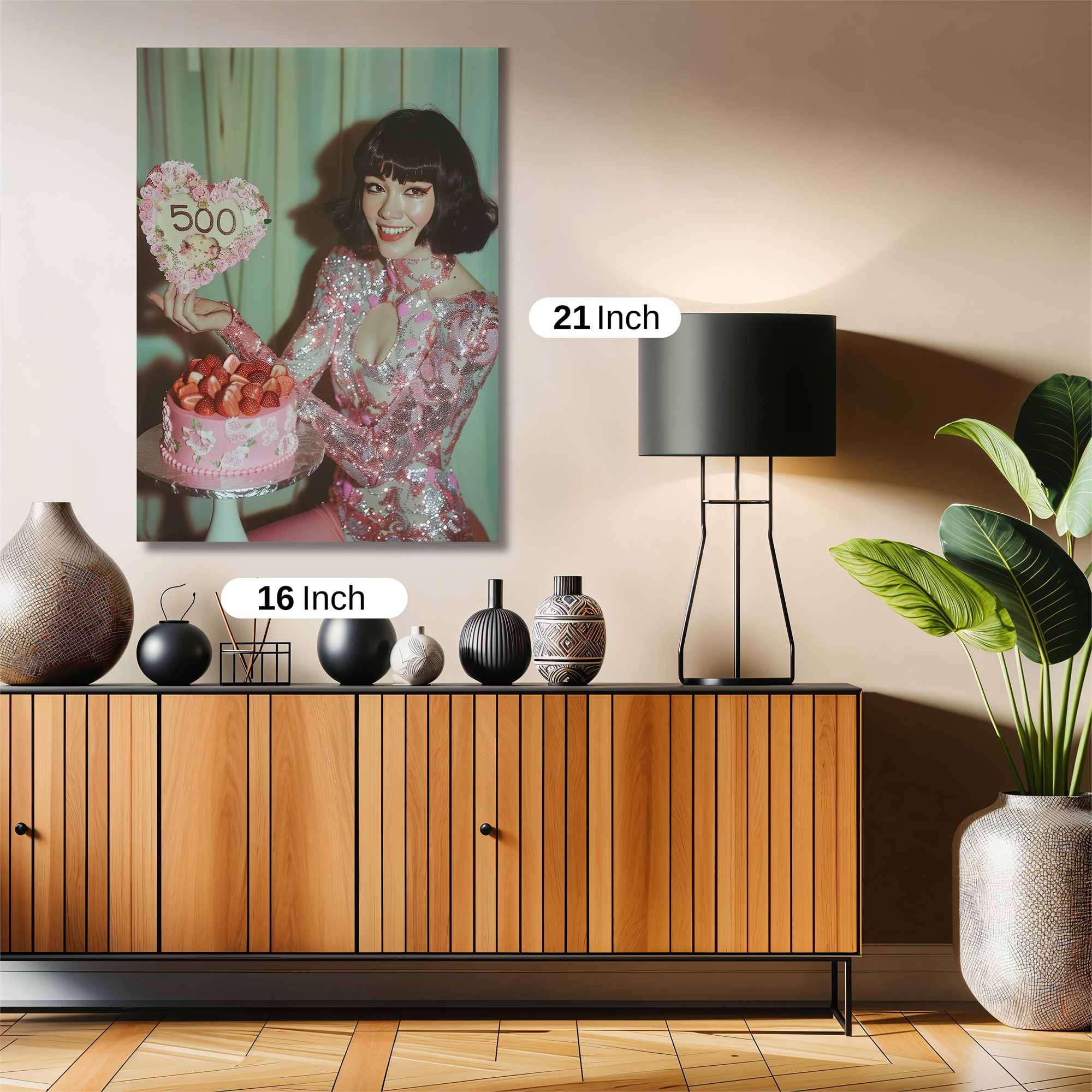 Celebration Sparkle Safe Wall Magnetic / M