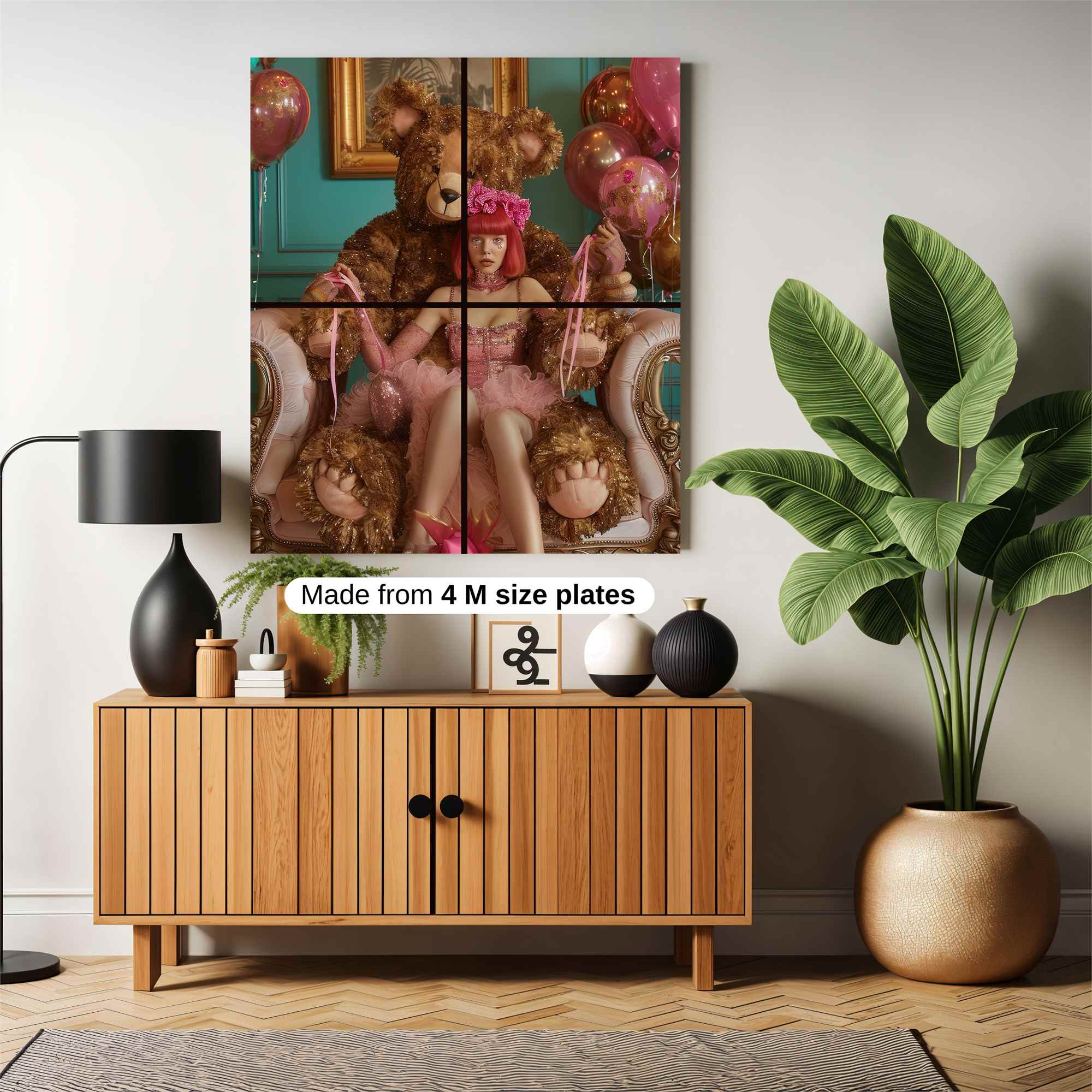 BearWhimsy Safe Wall Magnetic / M
