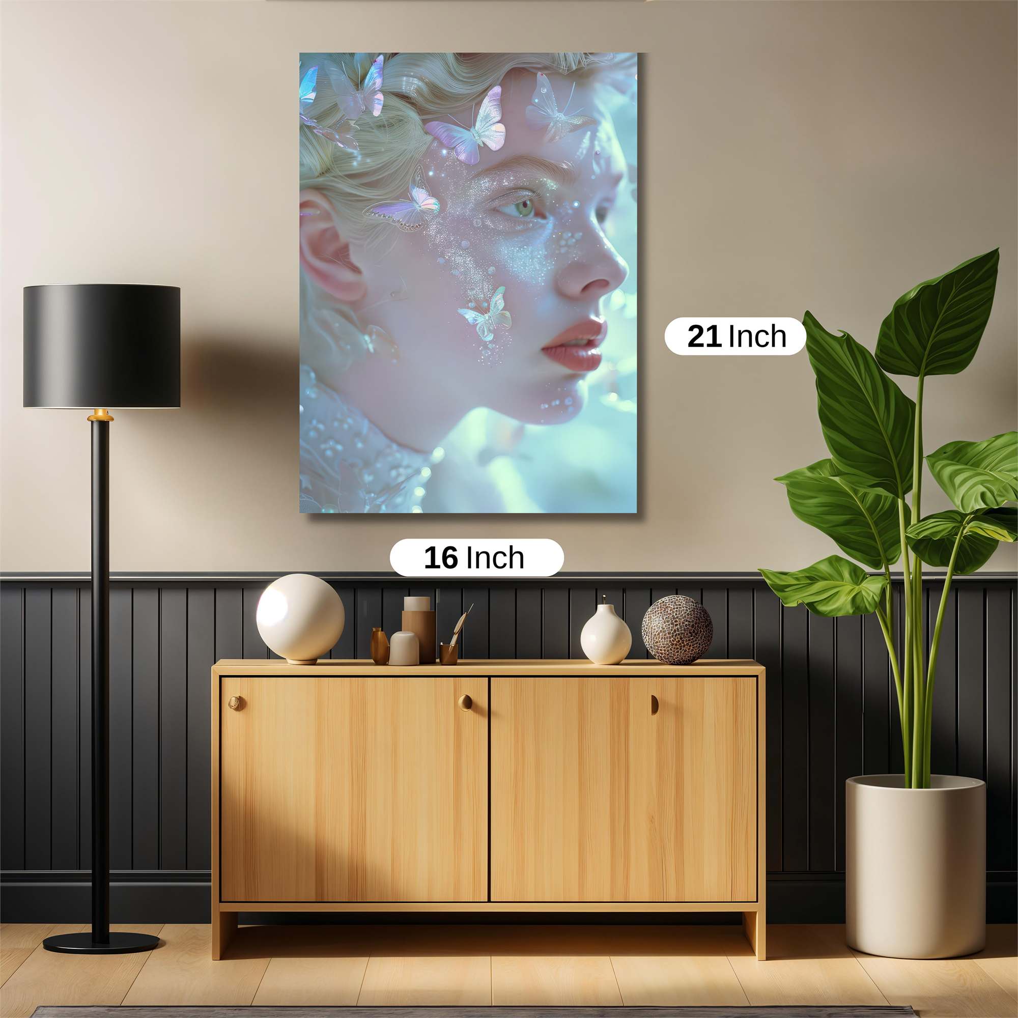 Butterfly Enchantment Safe Wall Magnetic / M