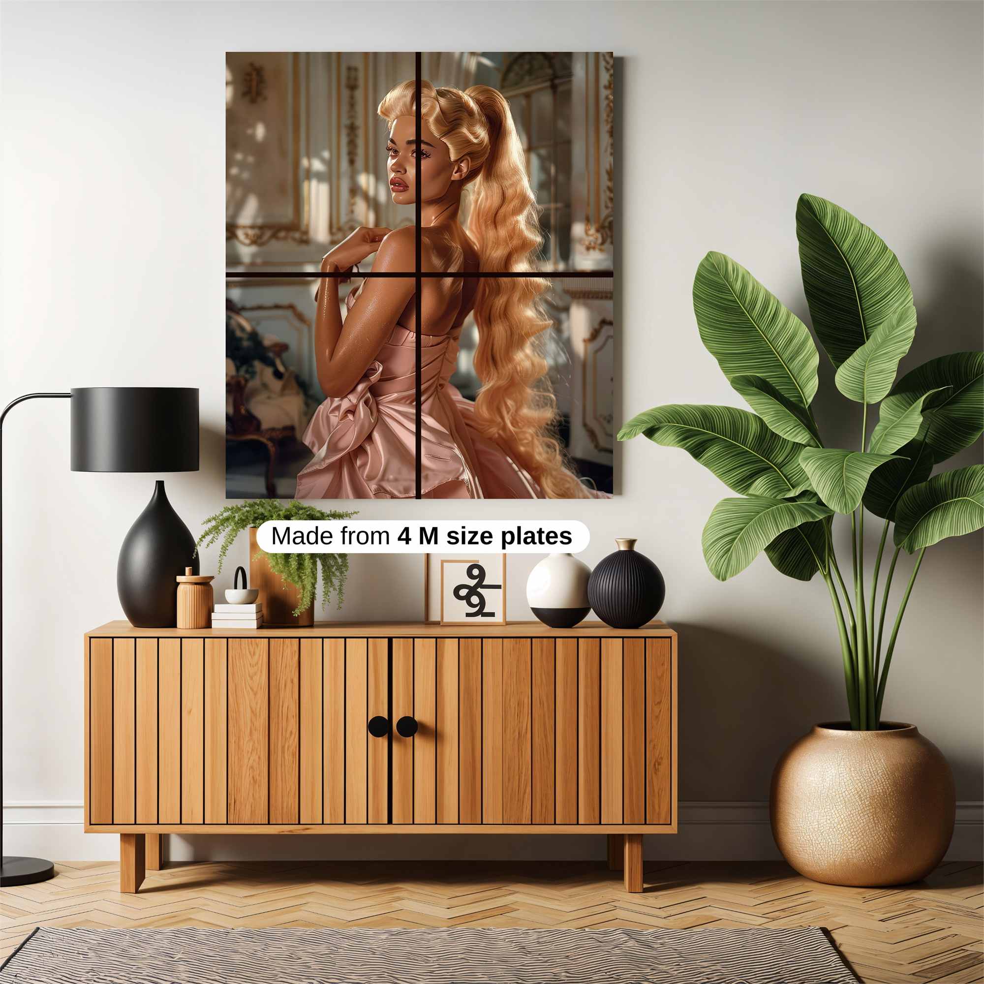 Blonde Elegance Safe Wall Magnetic / M