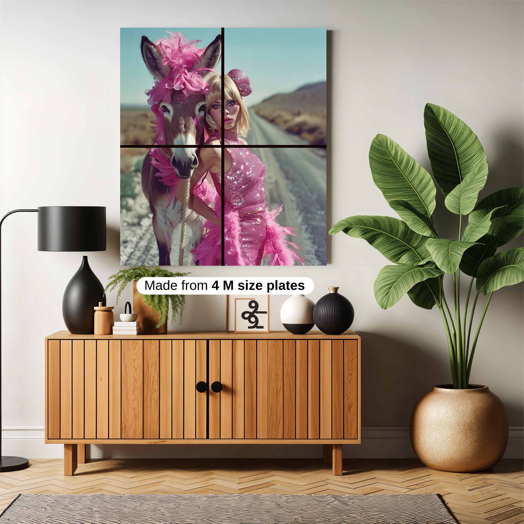 Donkey Delight Safe Wall Magnetic / M