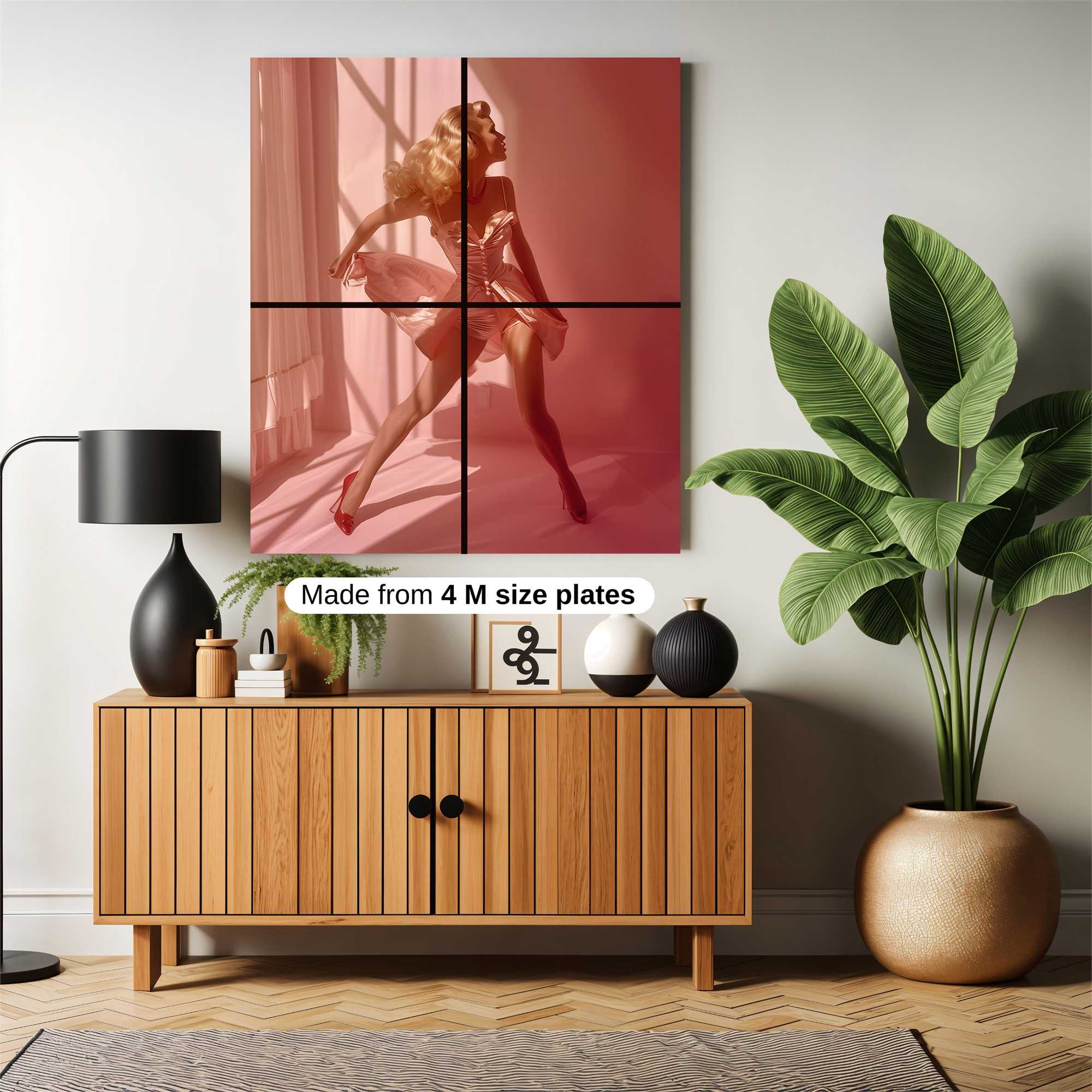 Blonde Whimsy Safe Wall Magnetic / M