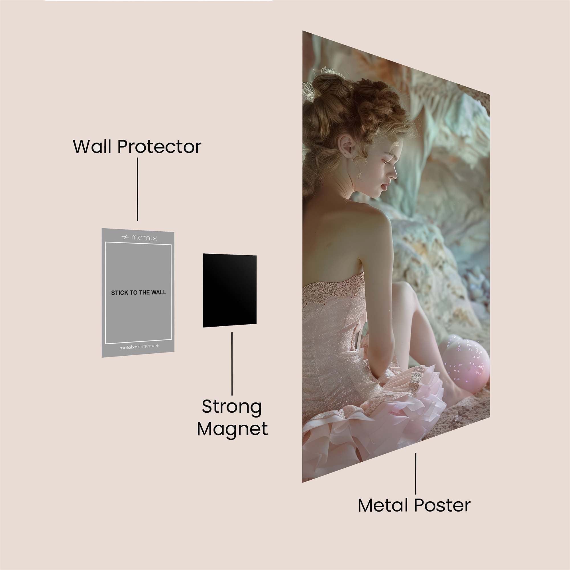 Fairy Enchantment Safe Wall Magnetic / M