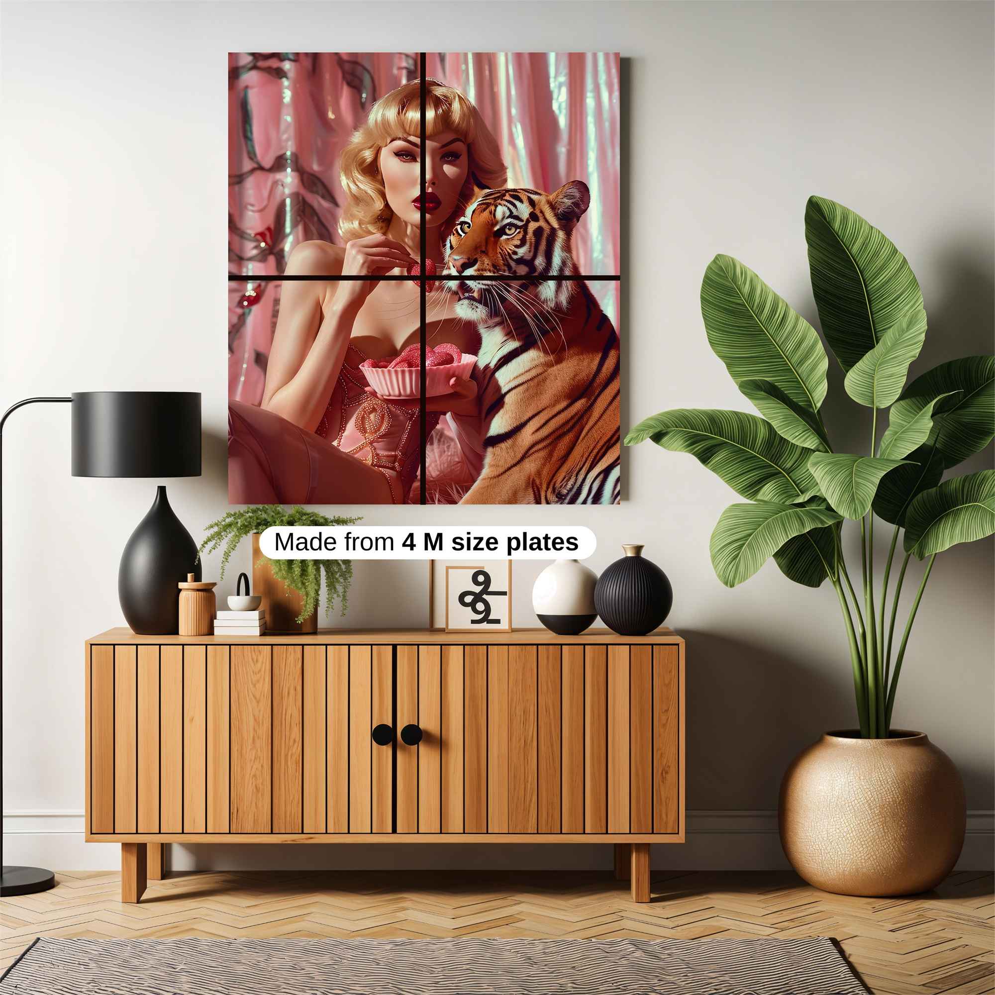 TigerWhimsy Safe Wall Magnetic / M
