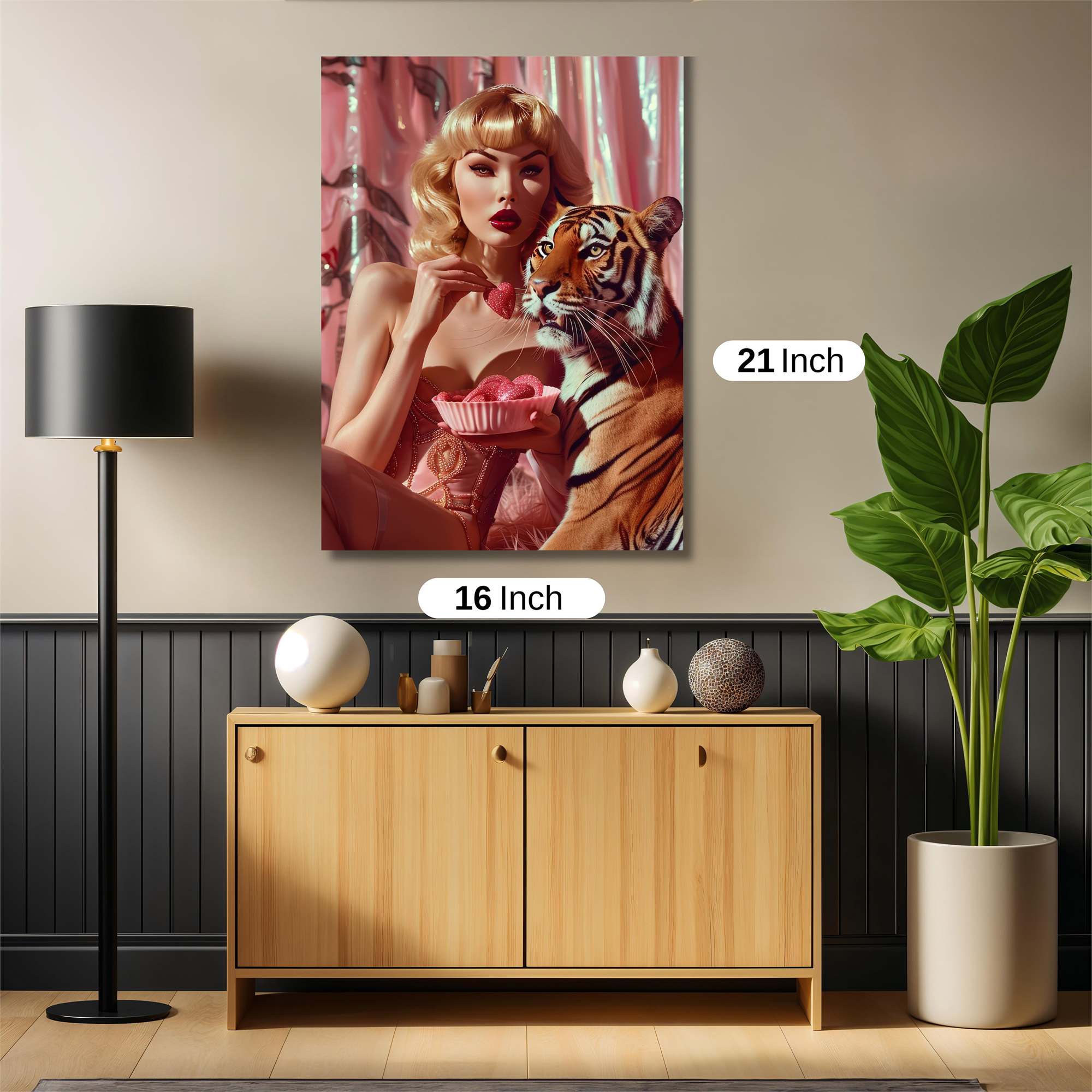 TigerWhimsy Safe Wall Magnetic / M
