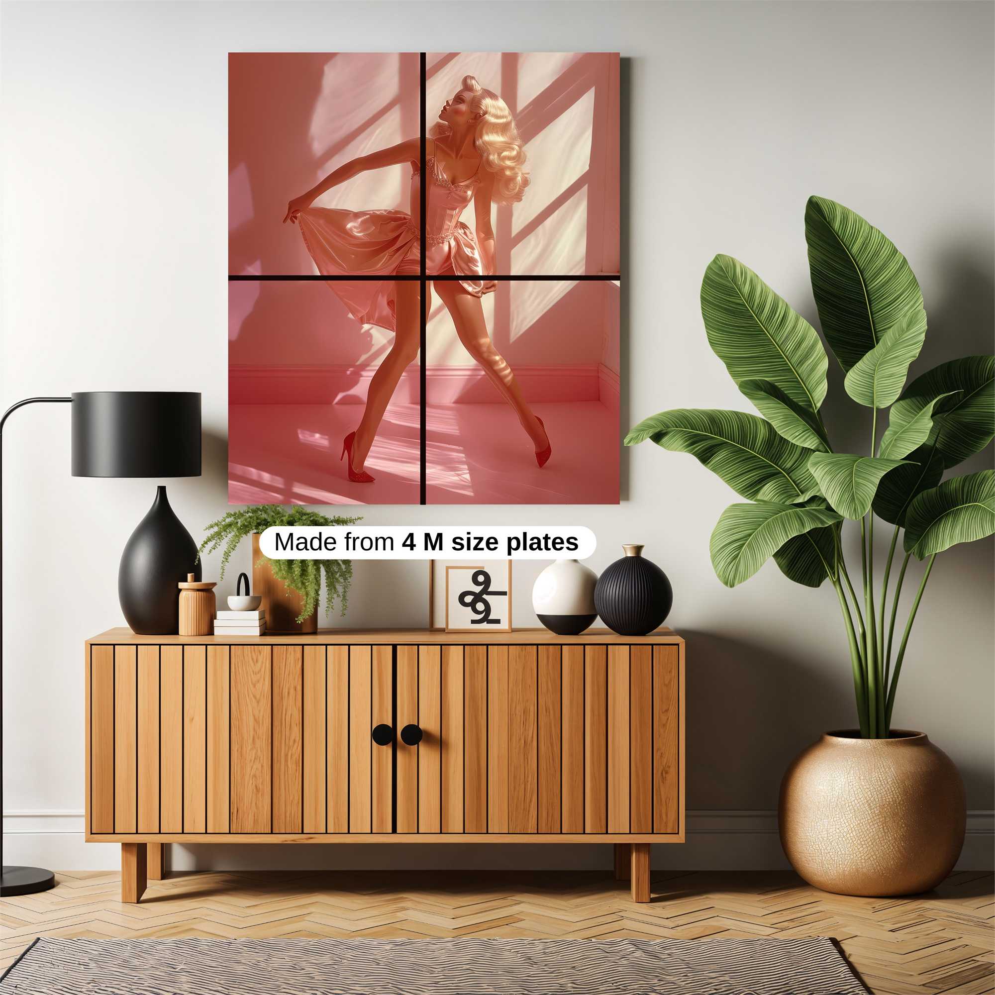 Blonde Whimsy Safe Wall Magnetic / M