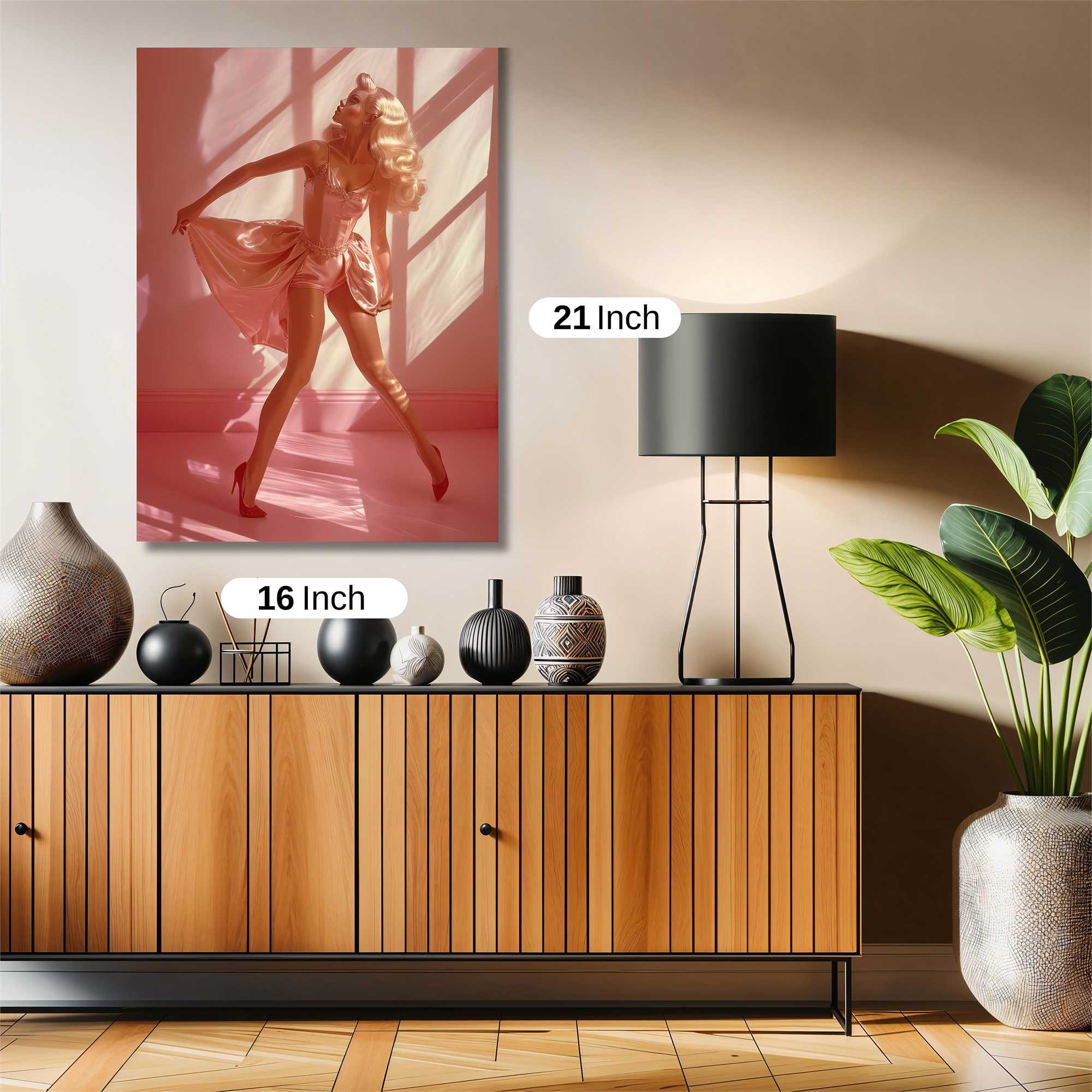 Blonde Whimsy Safe Wall Magnetic / M