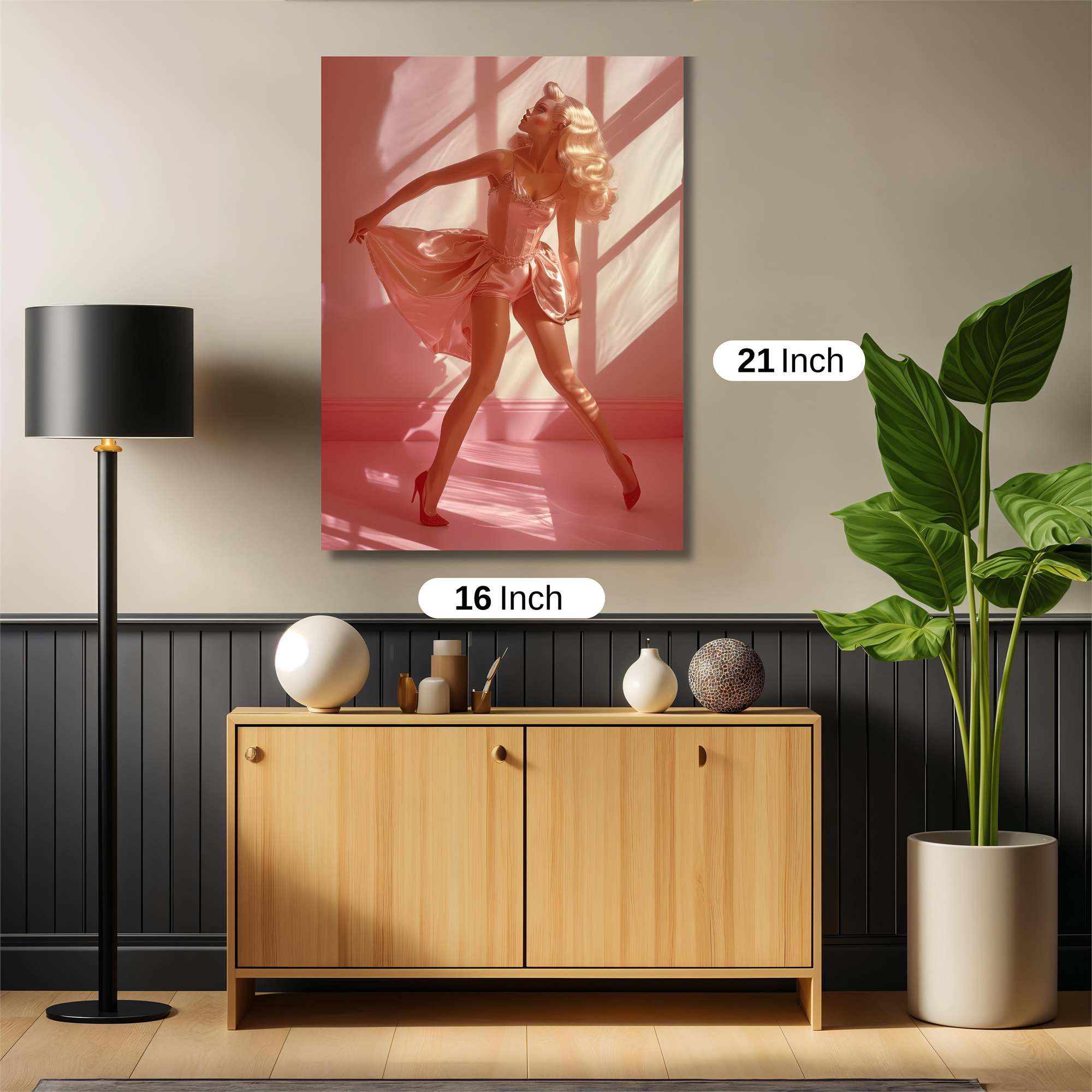 Blonde Whimsy Safe Wall Magnetic / M